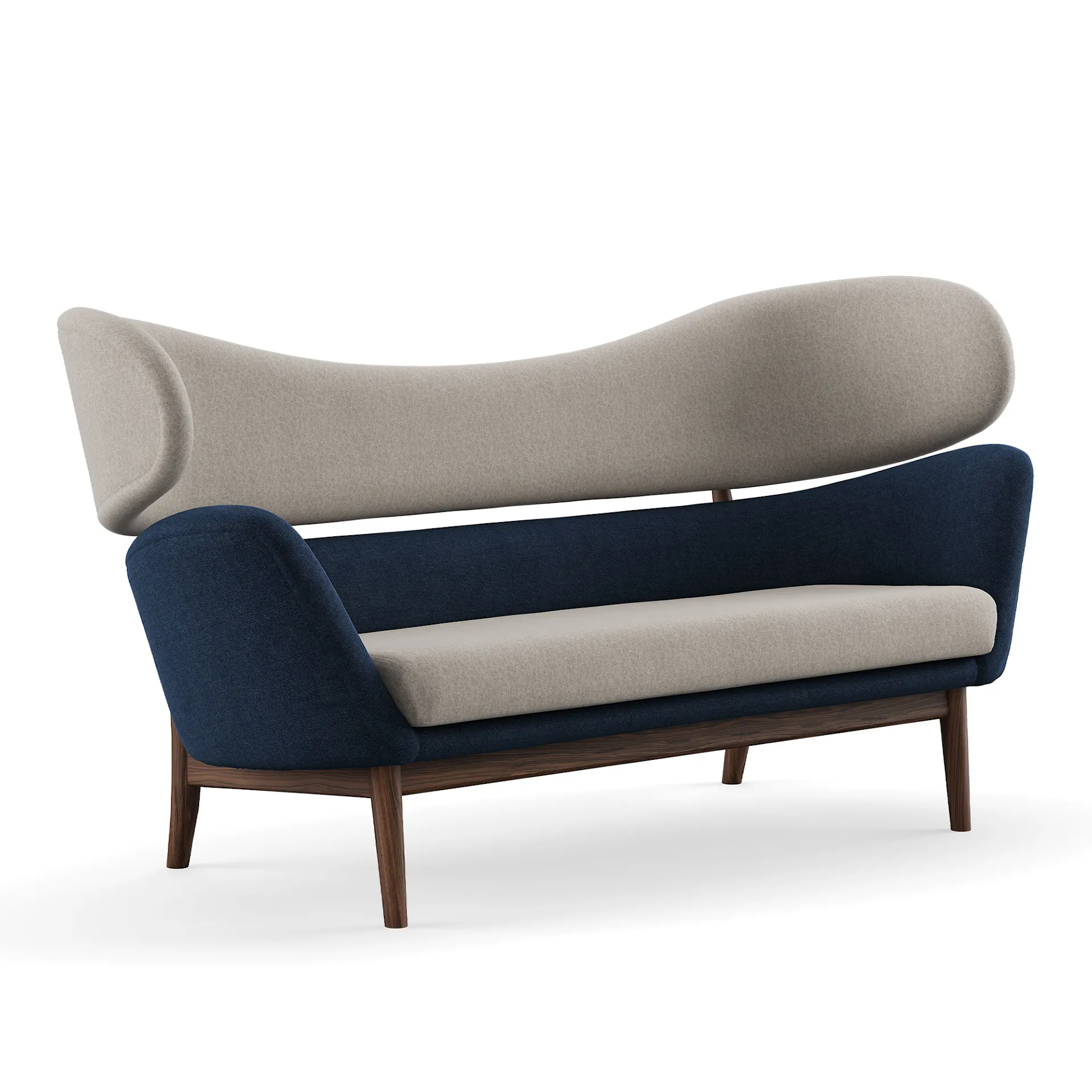 Baker Sofa, Clear oiled oak, Cat. 1 Remix 123/163 - House of Finn Juhl - Finn Juhl - NO GA