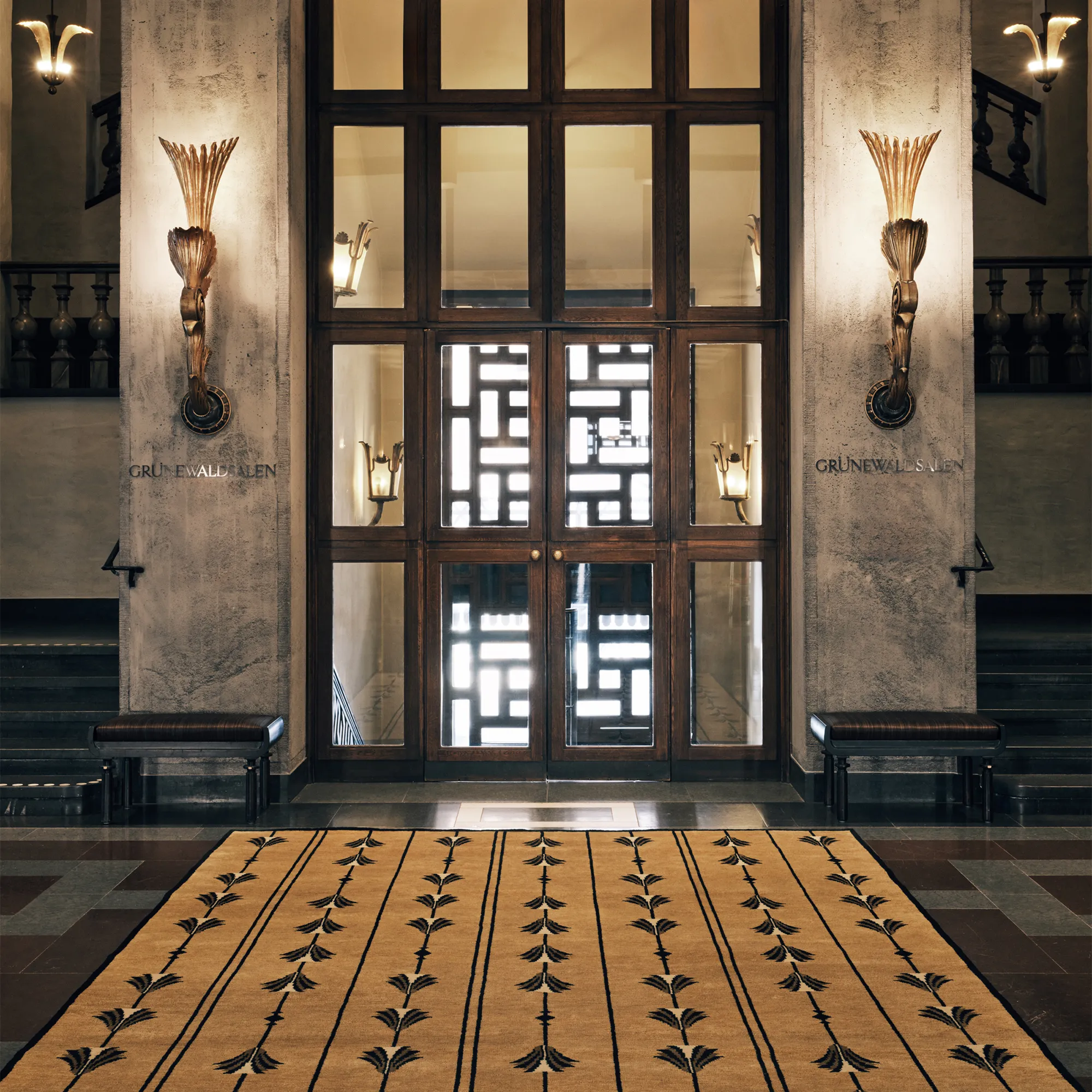 Grace 04 Camel wool rug - 4