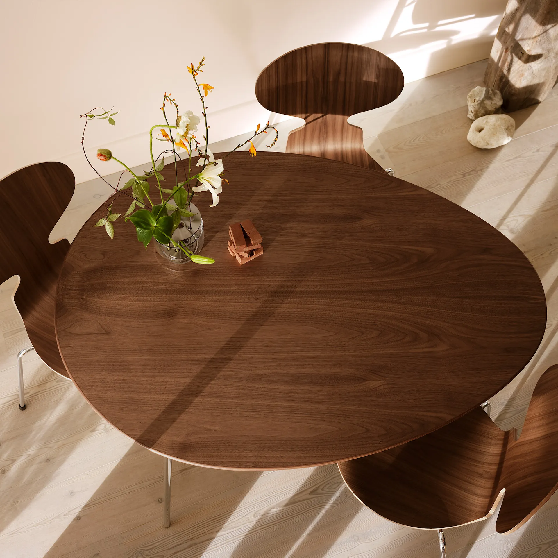 3100 Ant 4 Legs Wood veneer - Fritz Hansen - Arne Jacobsen - NO GA