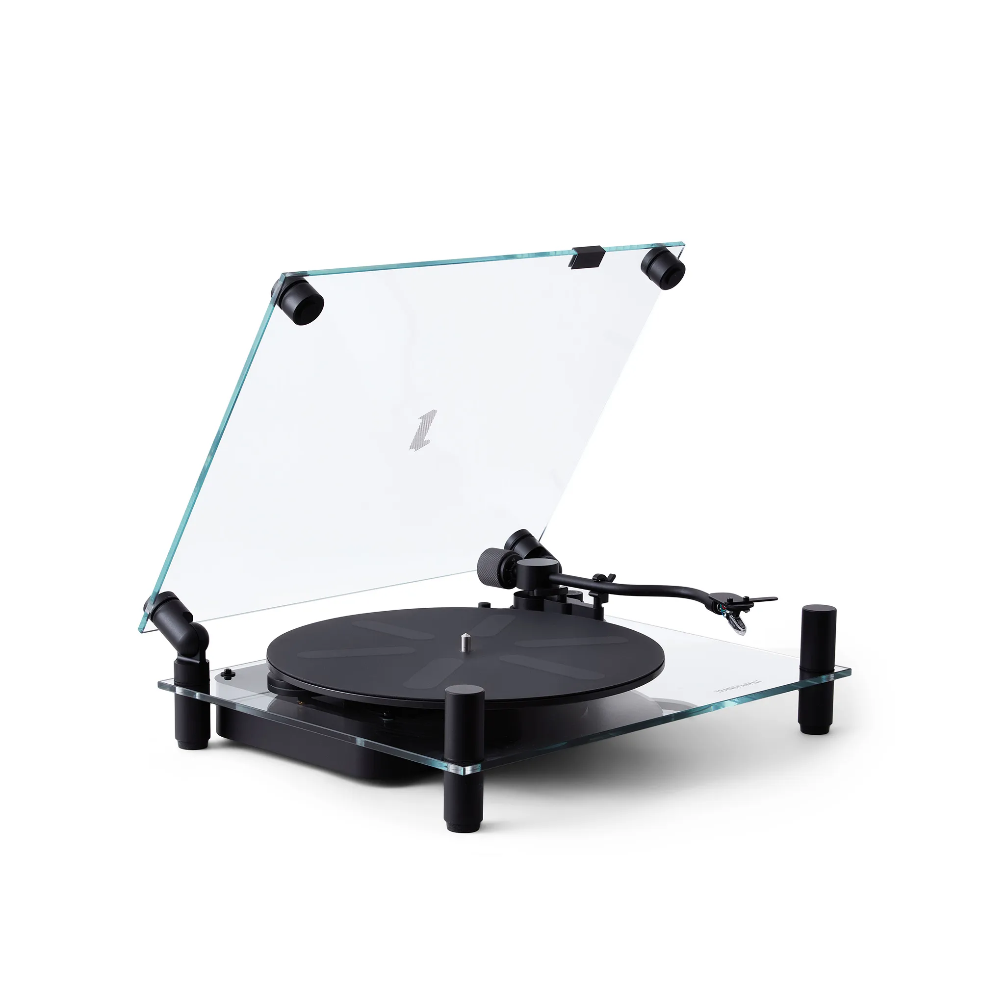 Transparent Turntable - Black - 1
