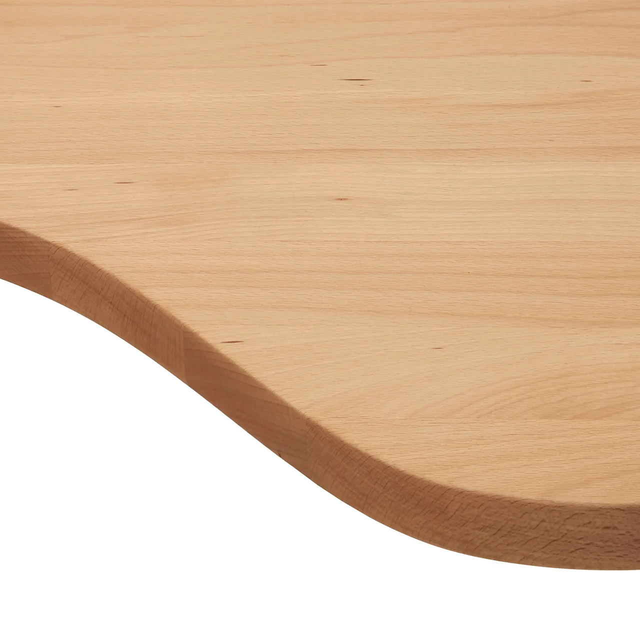 Worm Coffee Table Large Beech/Steel