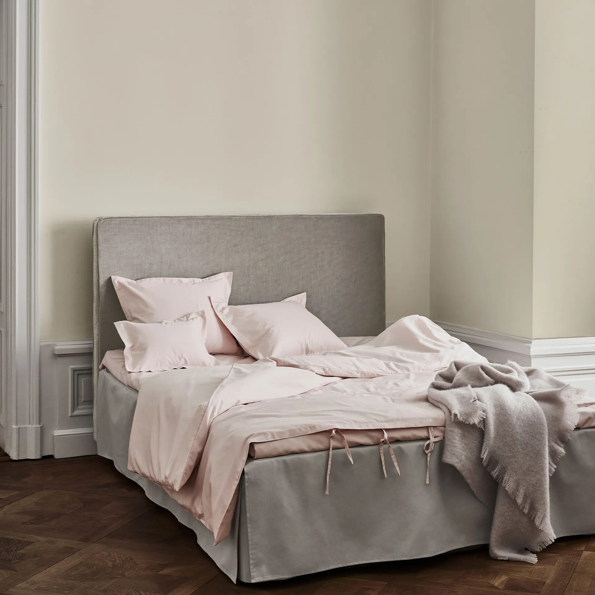 Satina Duvet cover Pink - Mille Notti - NO GA