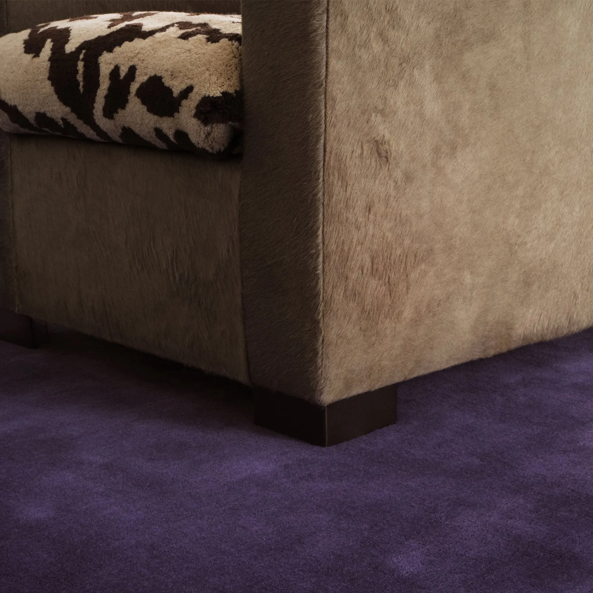 Grand Lilac Wool Rug - 5