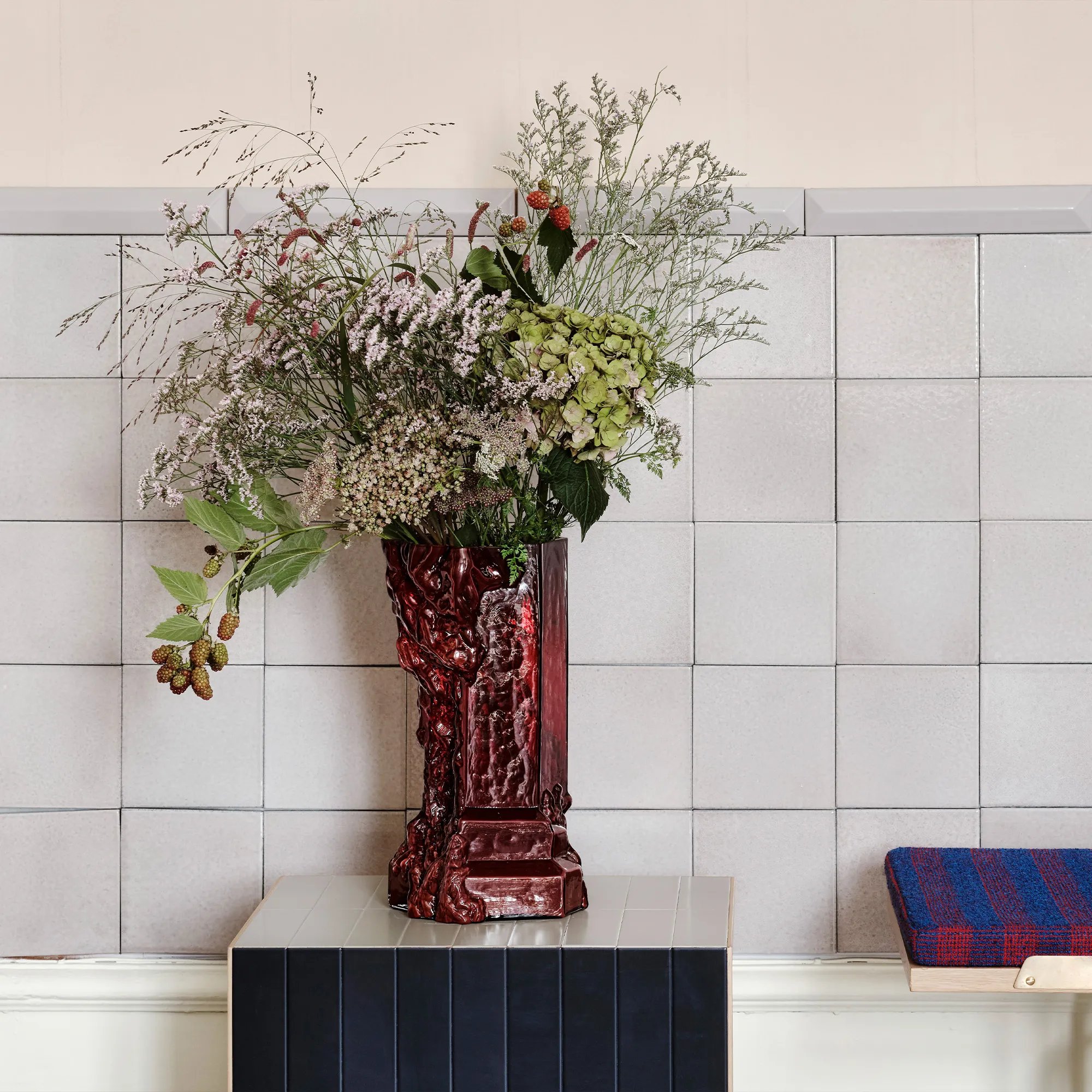 Rocky Baroque Vase - 3