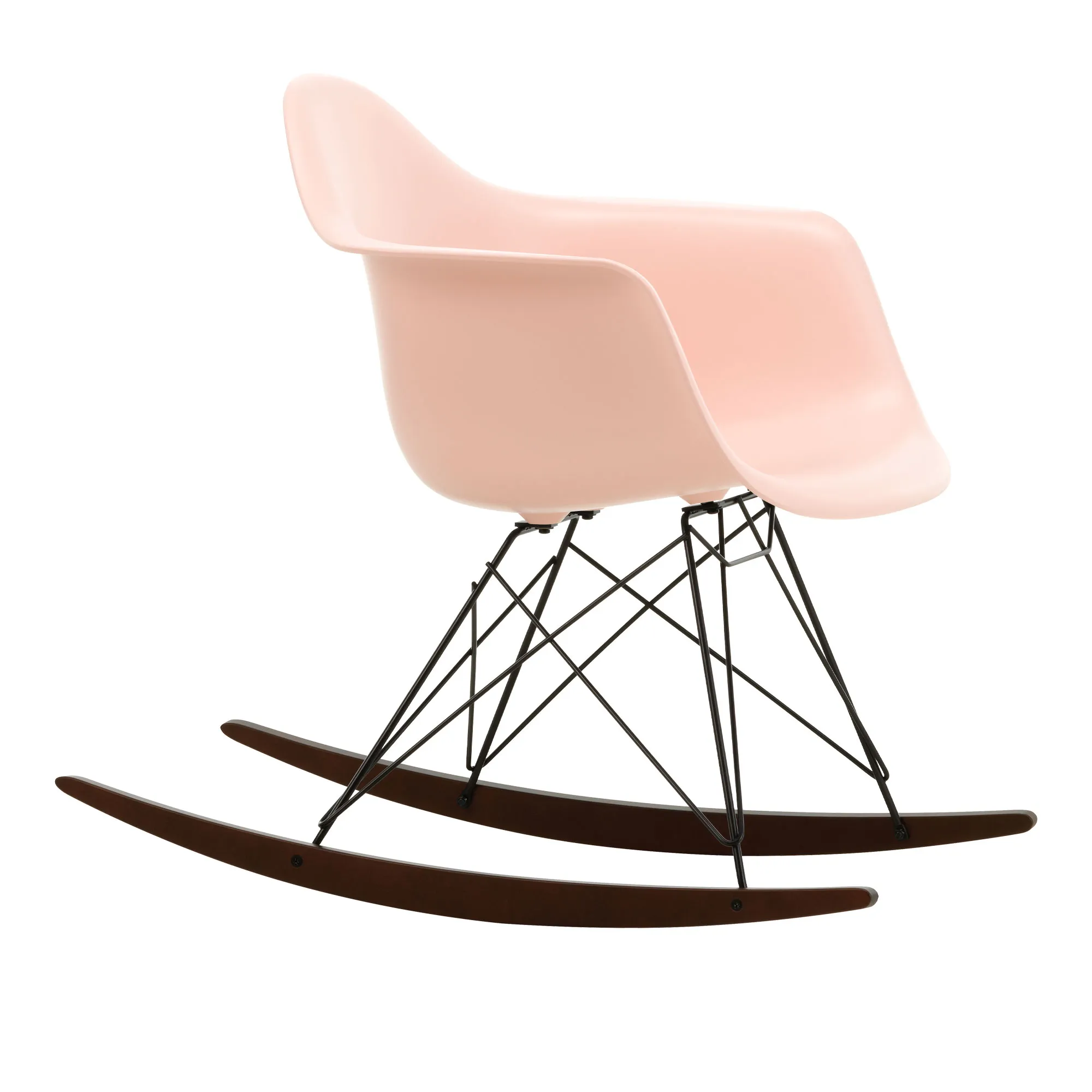 Eames RE Plastic Armchair RAR keinutuoli Basic Dark/Dark Maple - 1