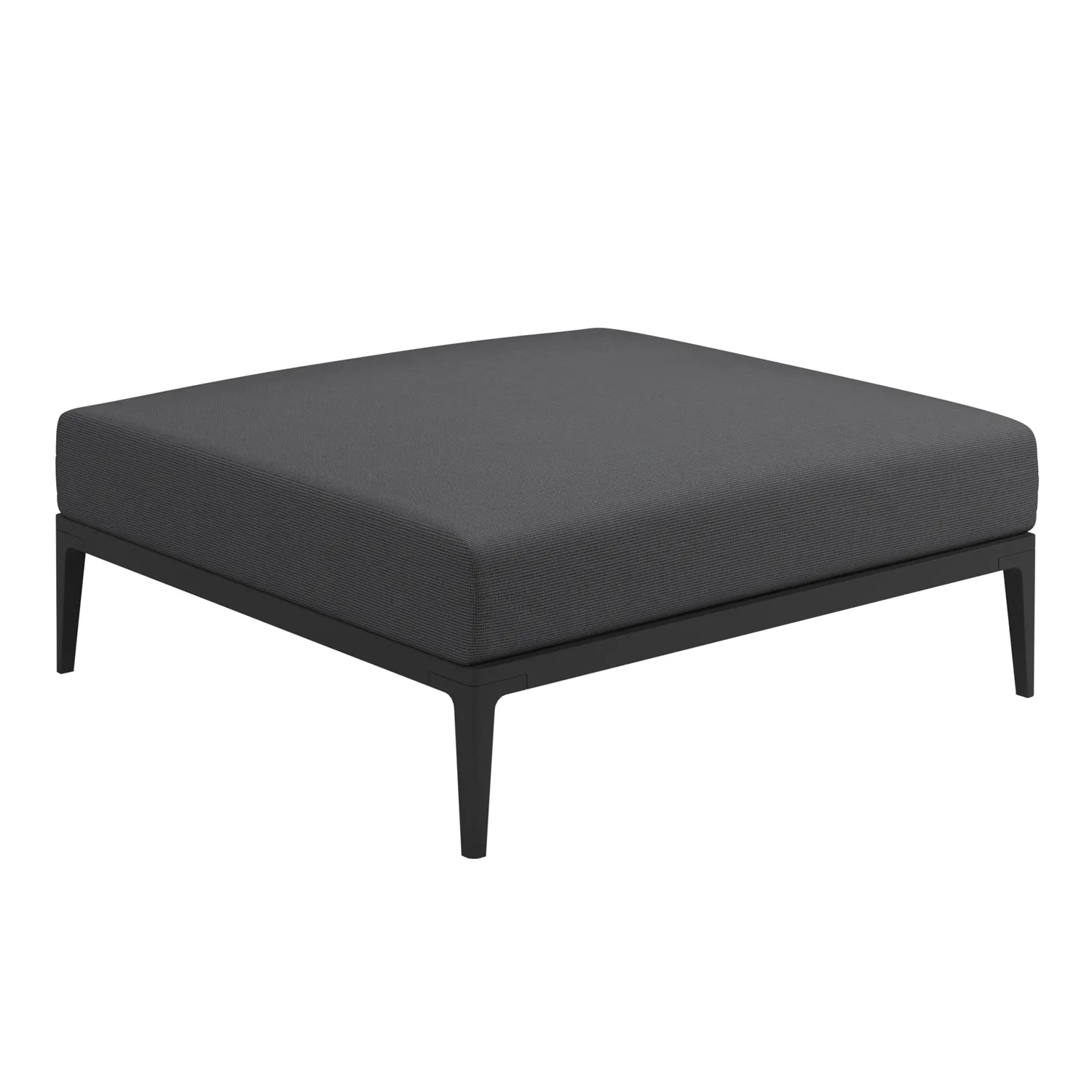 Grid Lounge Ottoman - 1