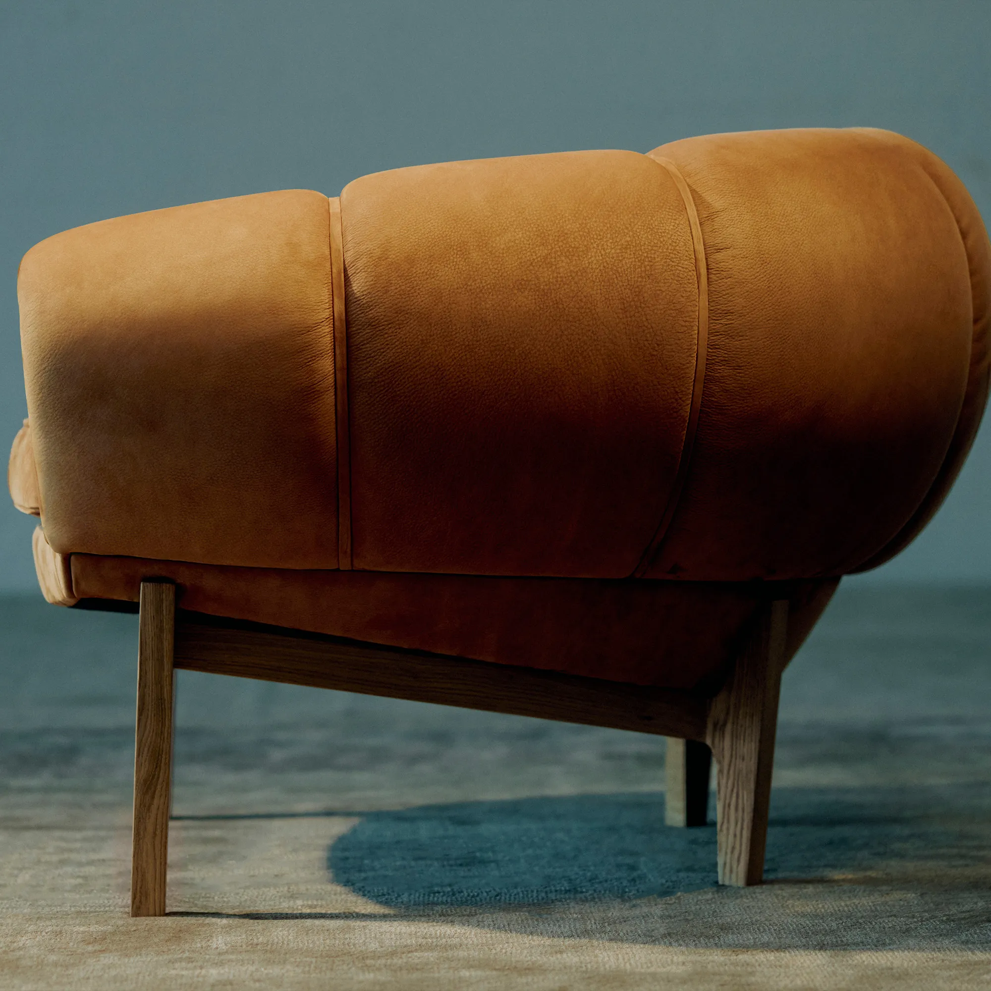 Croissant Lounge Chair Walnut - 21