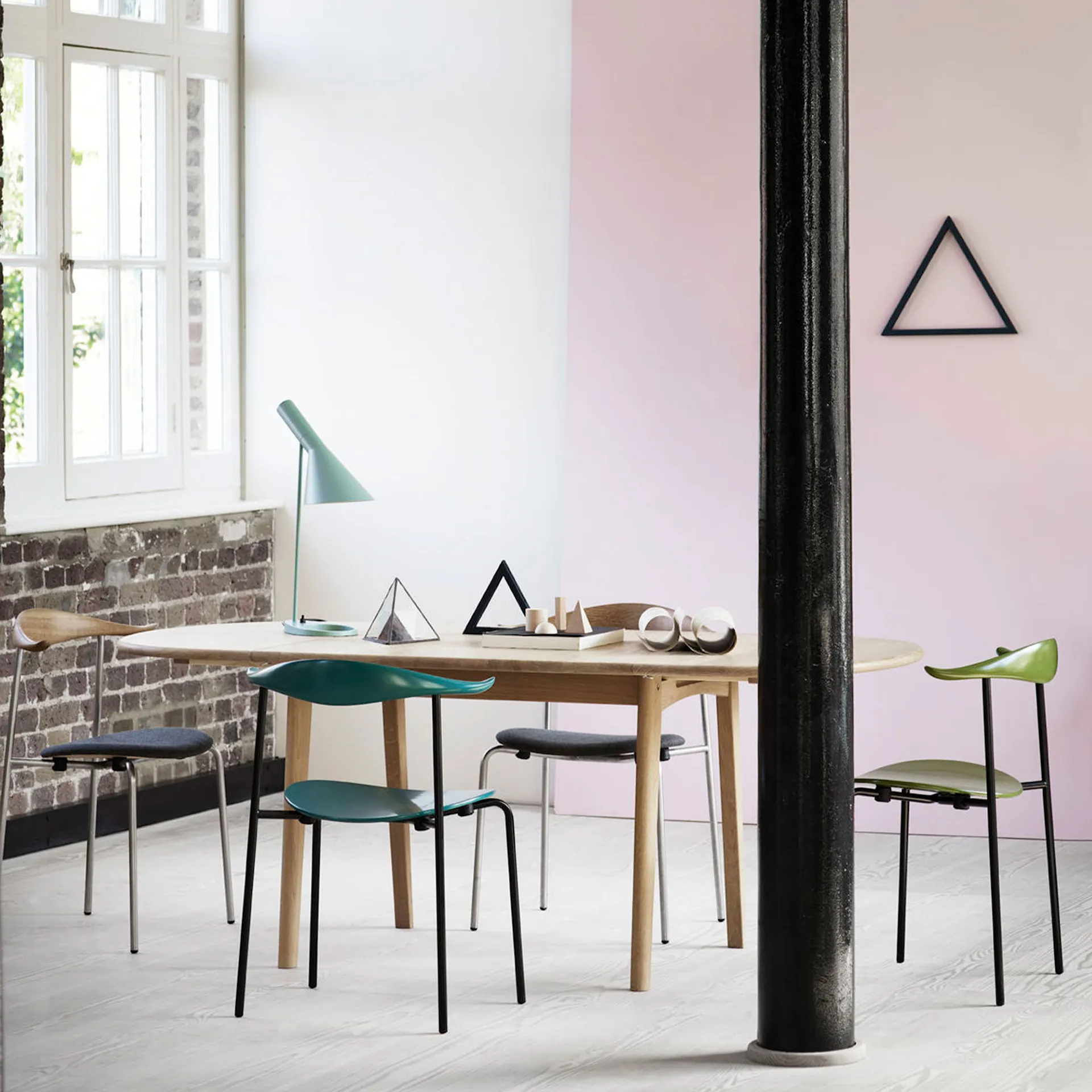 CH88P - Black steel - Carl Hansen - Hans J. Wegner - NO GA