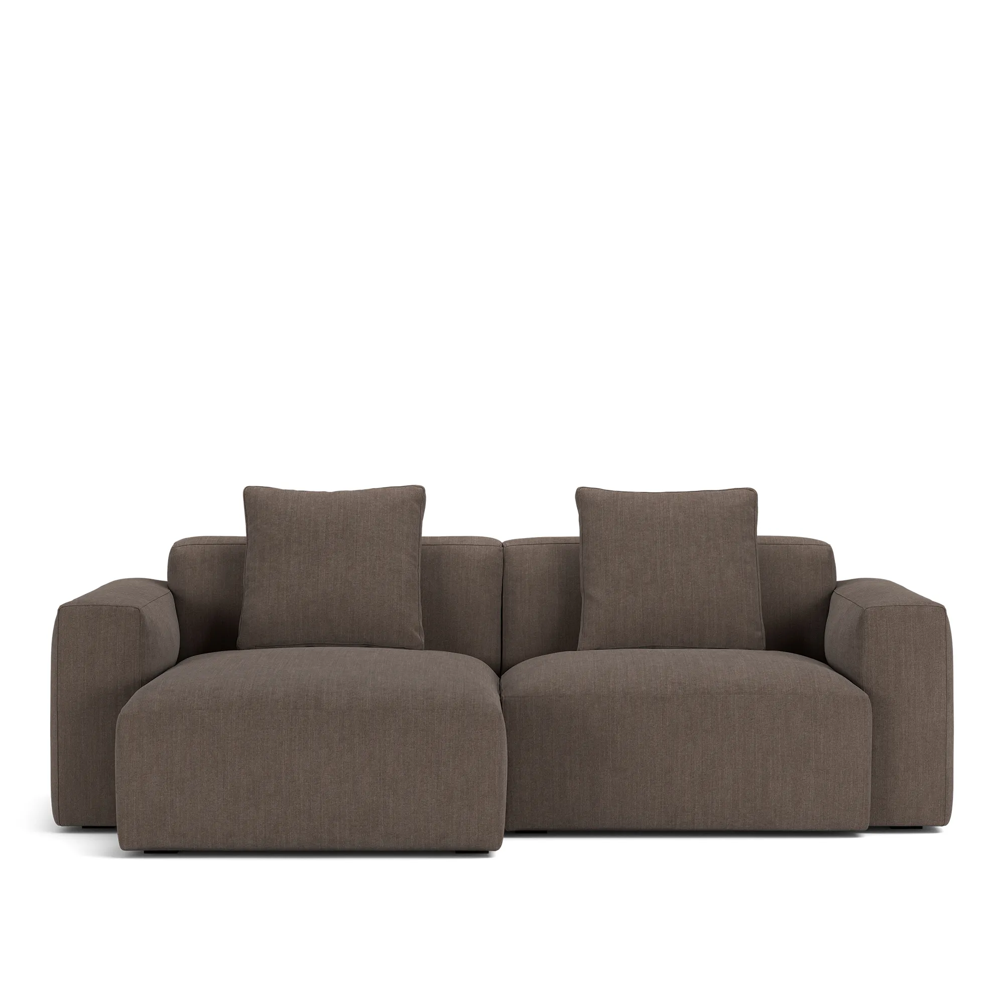 Brick 2-Seater Chaise Lounge Left - 10