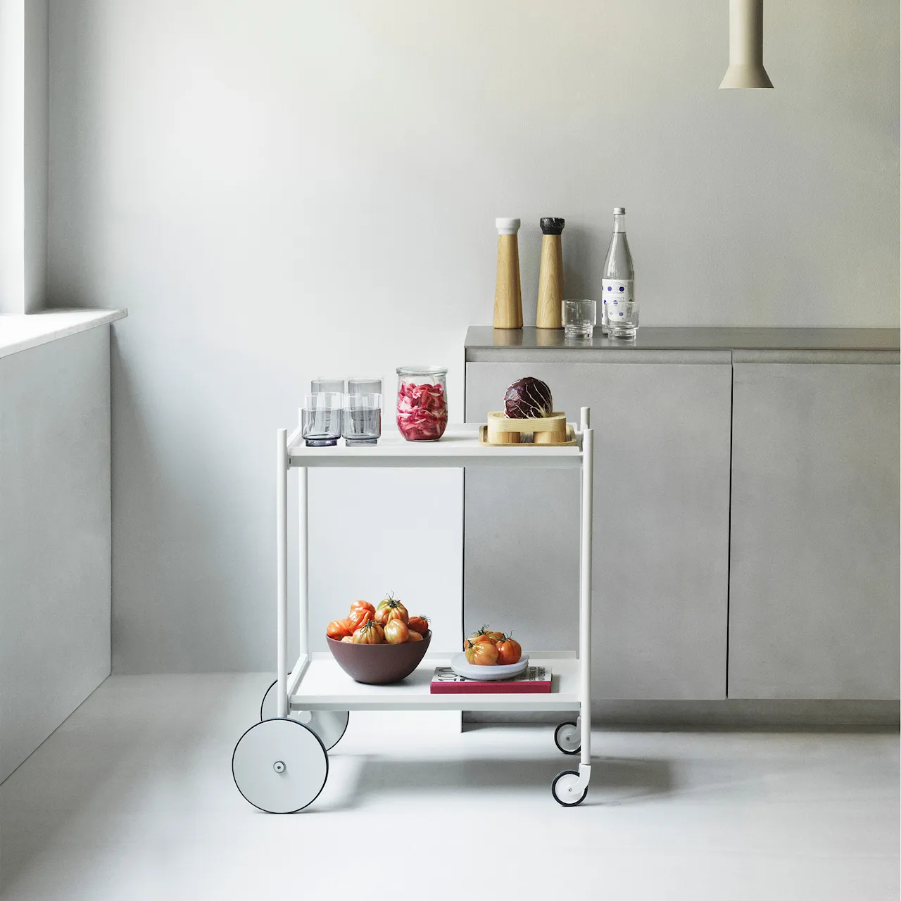 Rul serving trolley