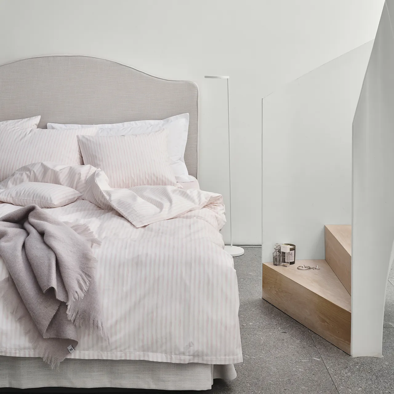 Carlita Linen Ivory Headboard