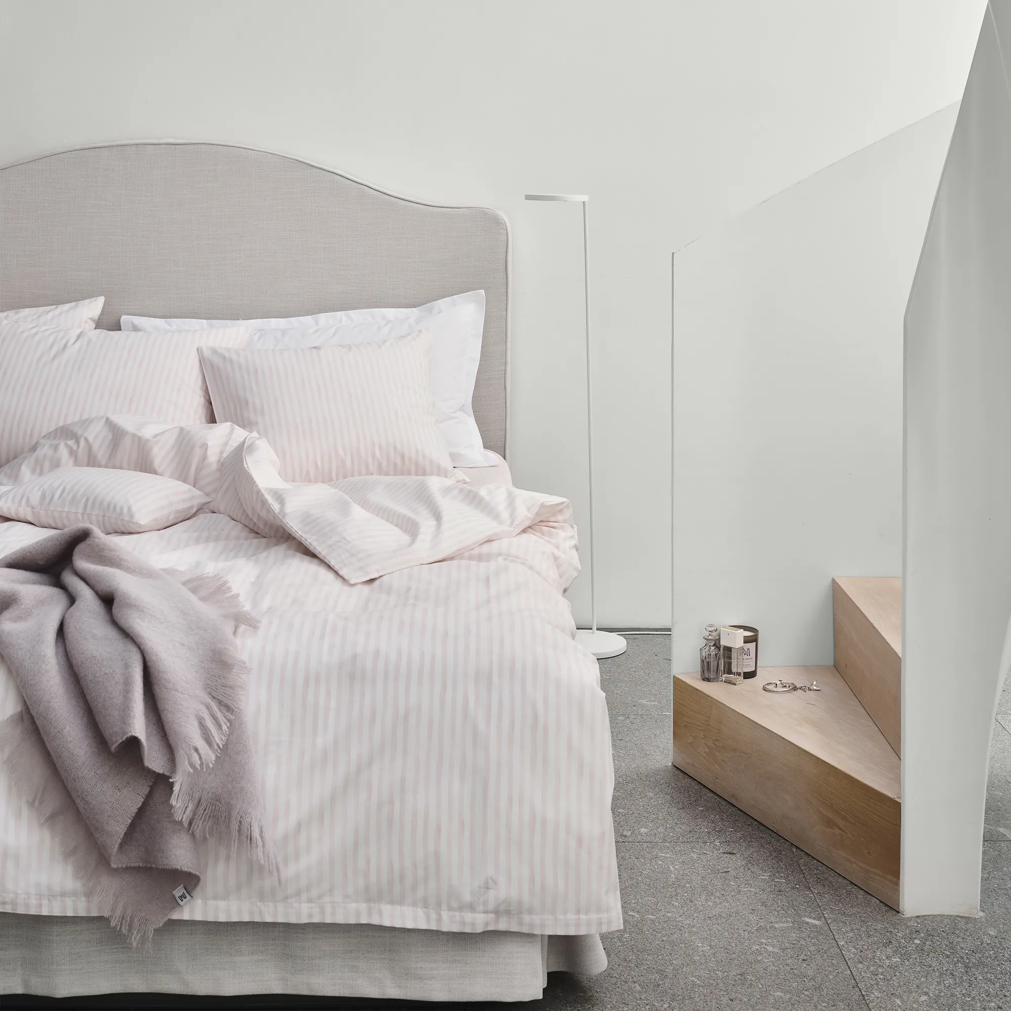 Carlita Linen Ivory Headboard - 2
