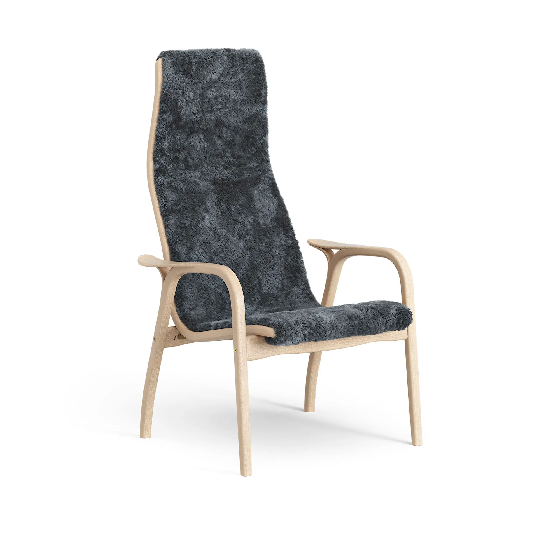 Lamino Armchair Lacquered Beech - Swedese - Yngve Ekström - NO GA