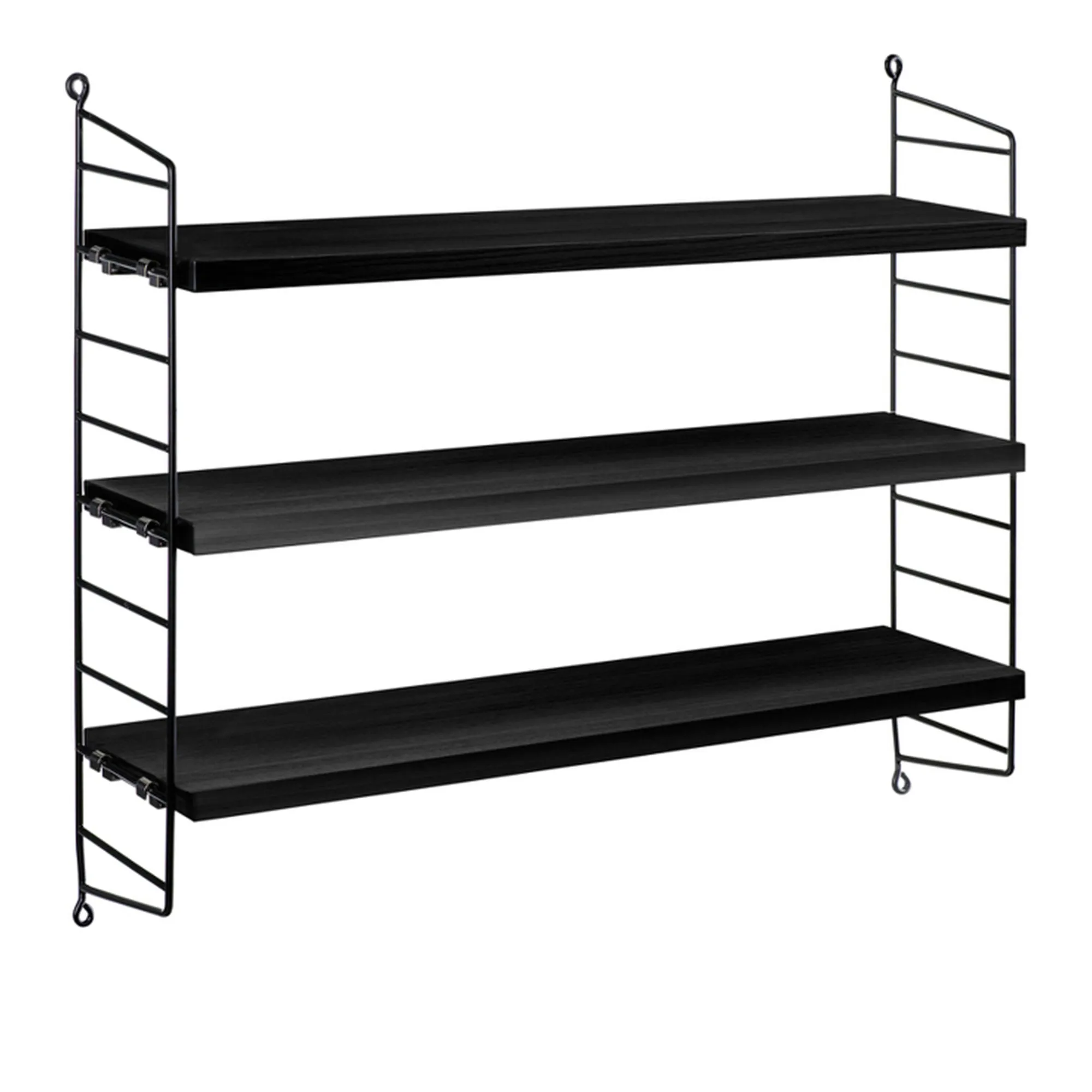 String Pocket Wall Shelf Wood - 1
