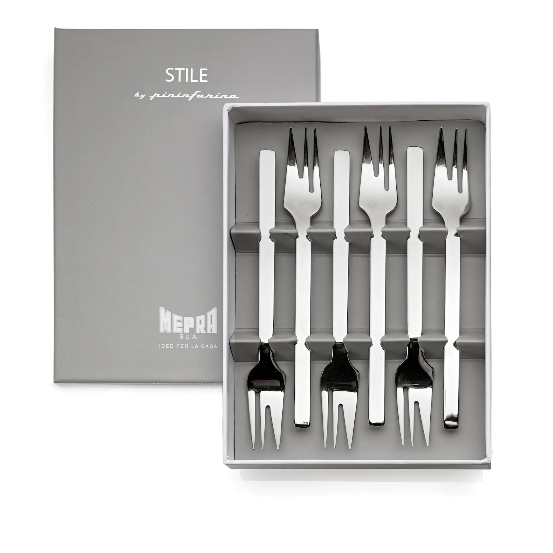 STILE by Pininfarina Gift set with 6 cookie forks - Mepra - NO GA