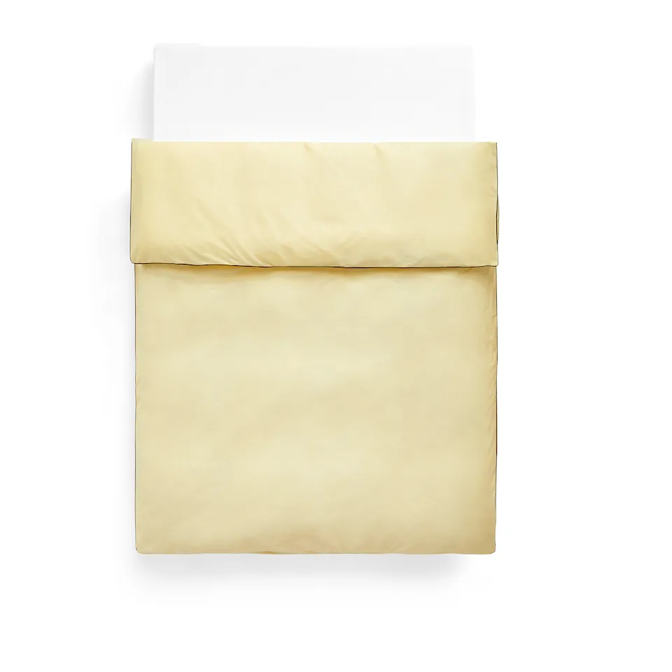 Outline Duvet Cover W150 X L210 - Soft Yellow