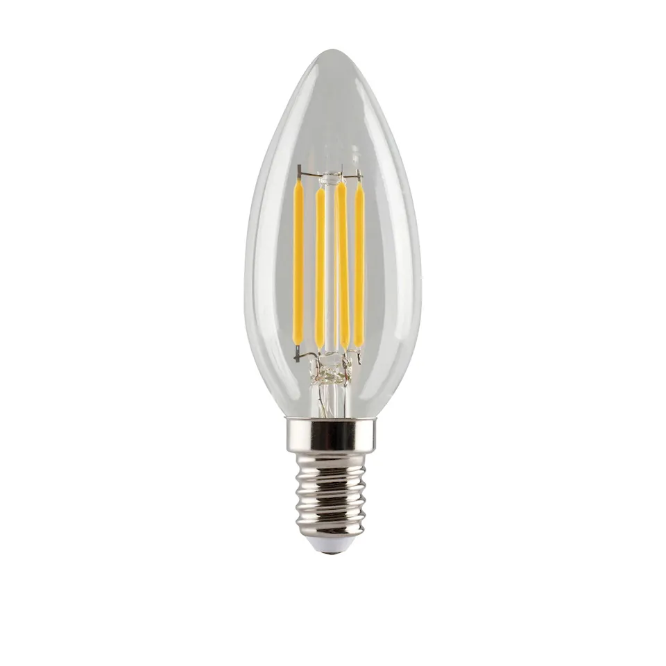 LED Light Source E14 4W 470lm 2700K Dimmable clear