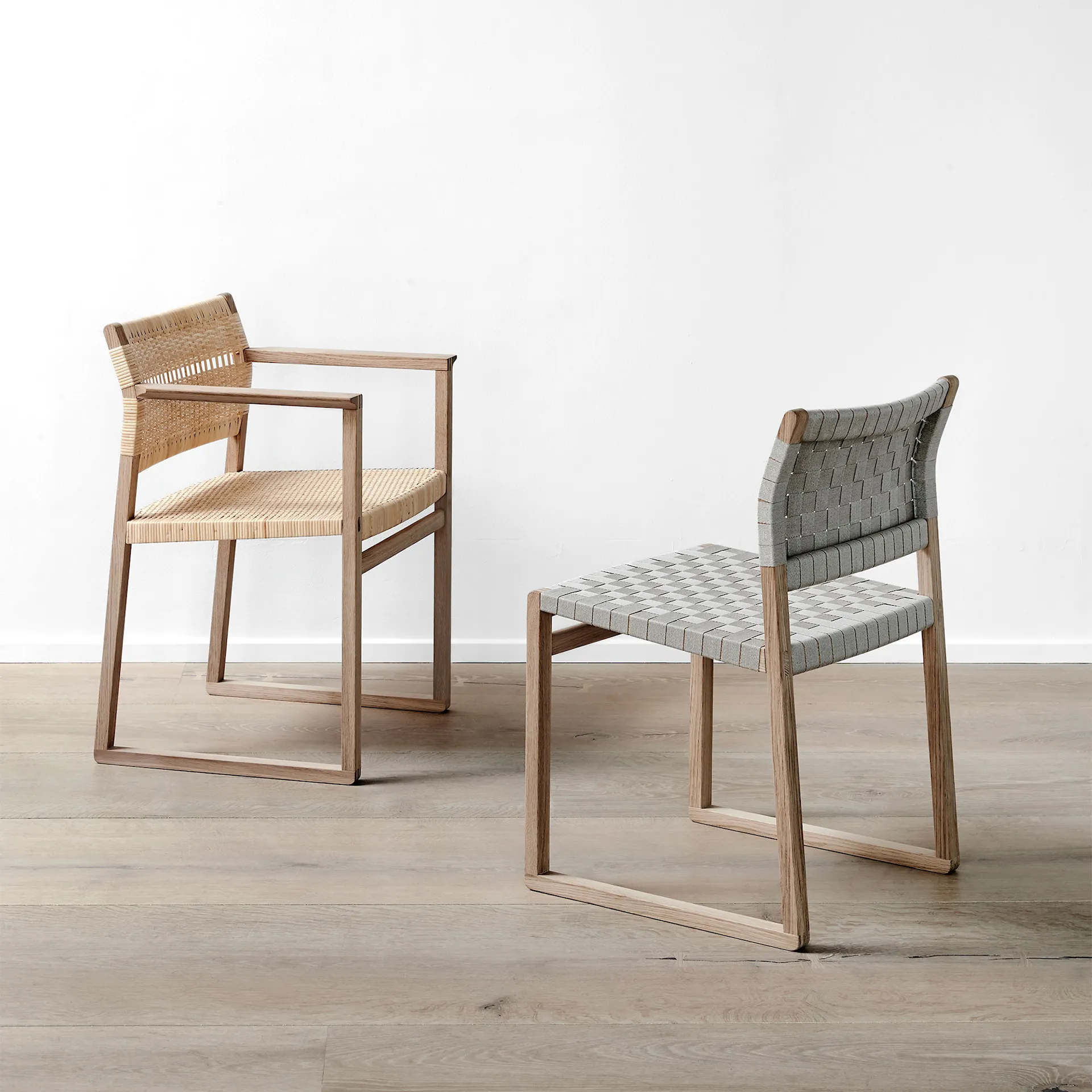 BM61 Chair Linen Webbing - Fredericia Furniture - Børge Mogensen - NO GA