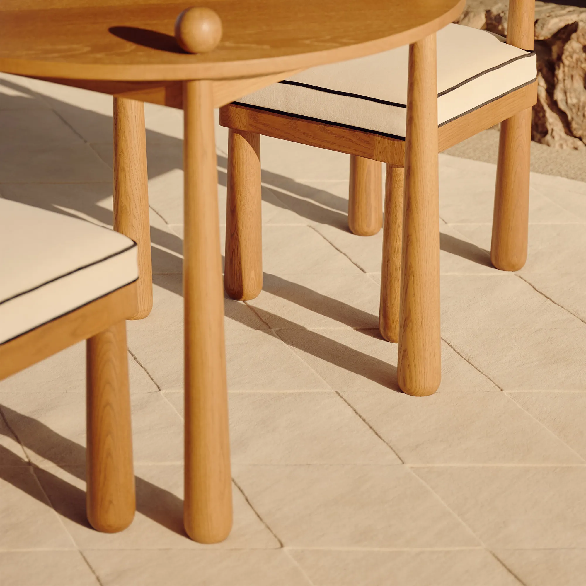 Diamond Dusty White wool rug - 7