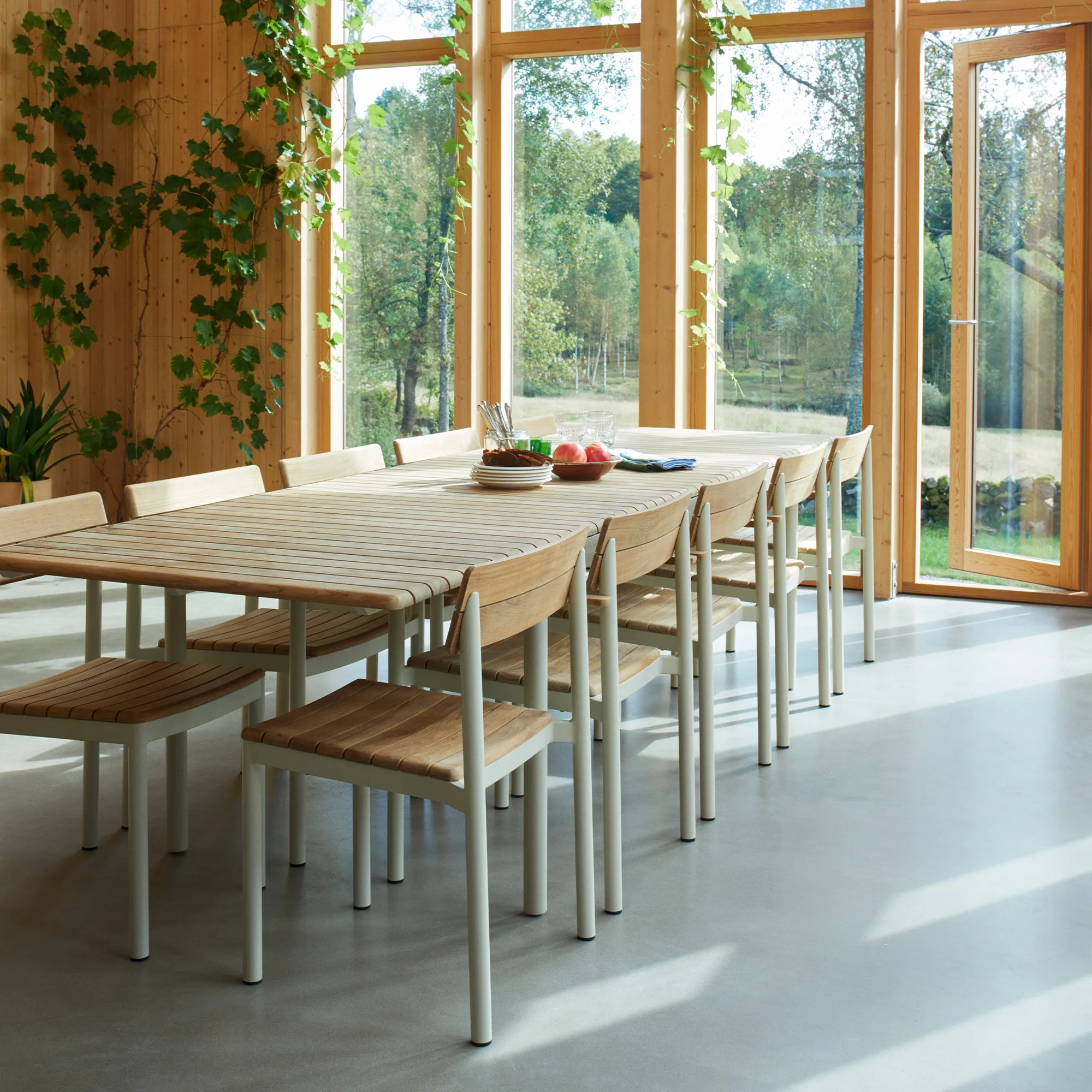 Pelagus uitschuifbare tafelblad buitentafel - 2