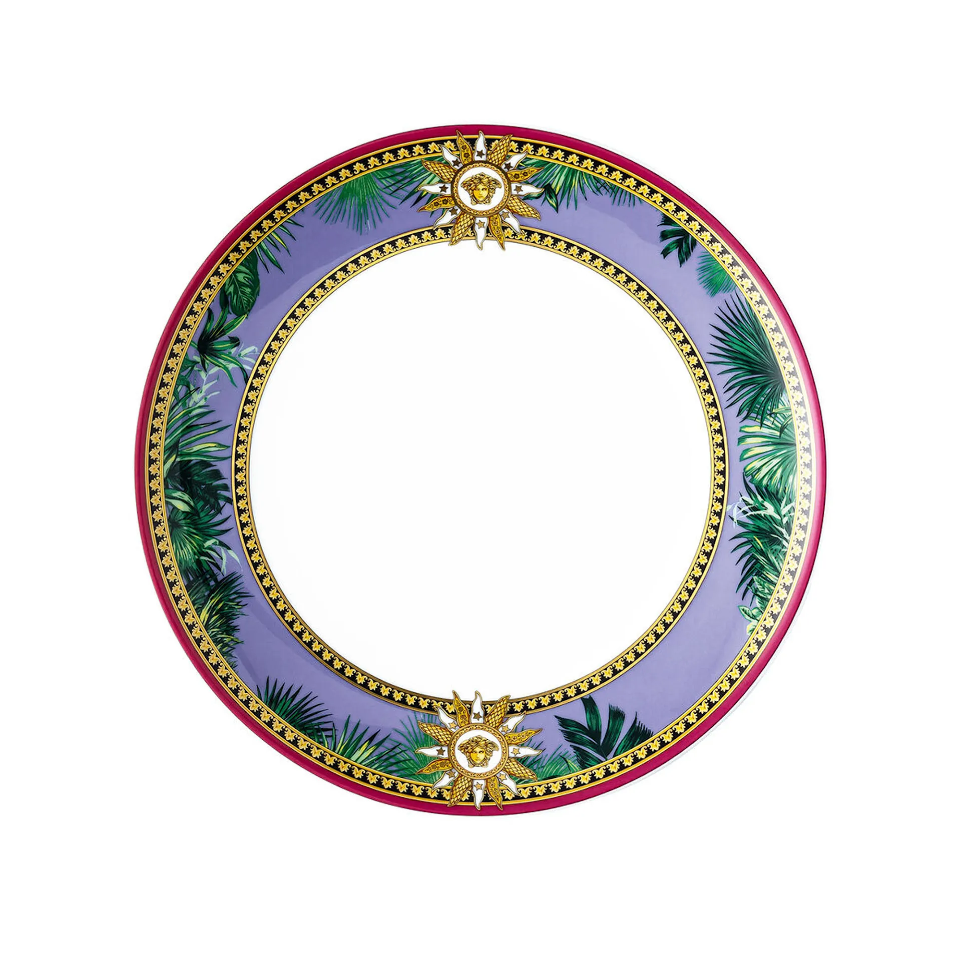 Jungle Animalier, 21 cm Dessert Plate - Versace - NO GA