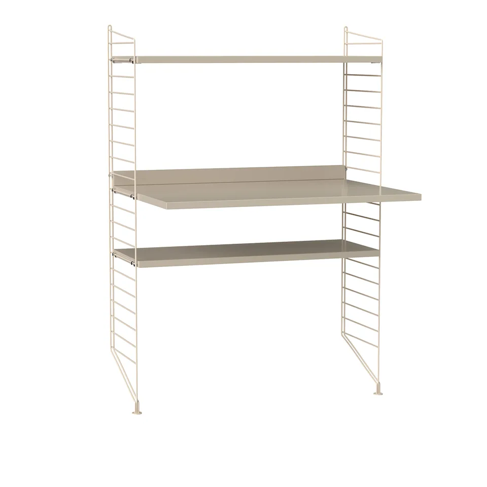 Office shelving system H beige/beige