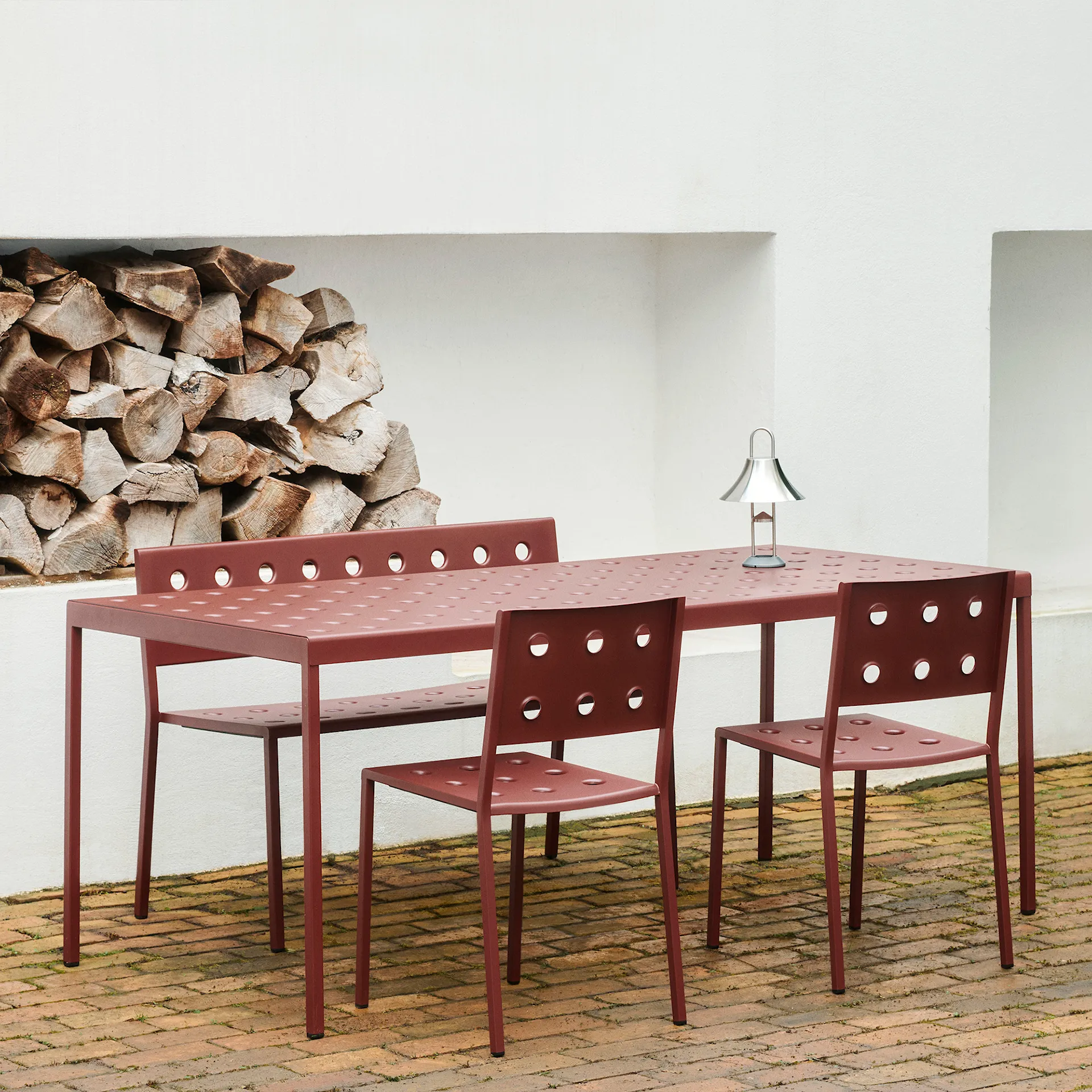 Balcony Outdoor Dining Bench - HAY - Ronan & Erwan Bouroullec - NO GA