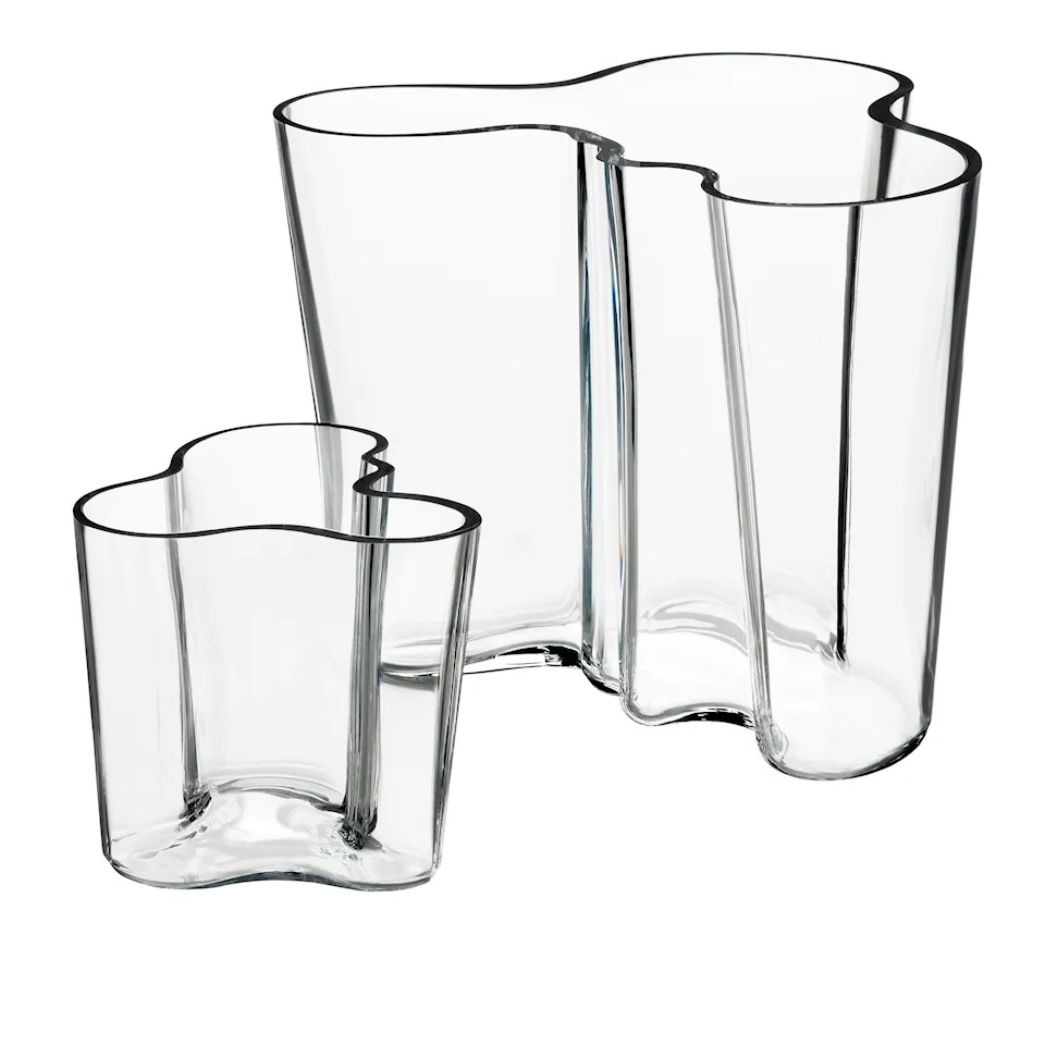 Alvar Aalto Gift Set Vase 160 mm & 95 mm