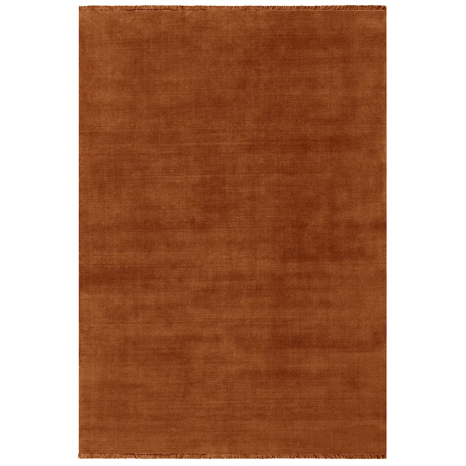 Mohair Rust uldtæppe