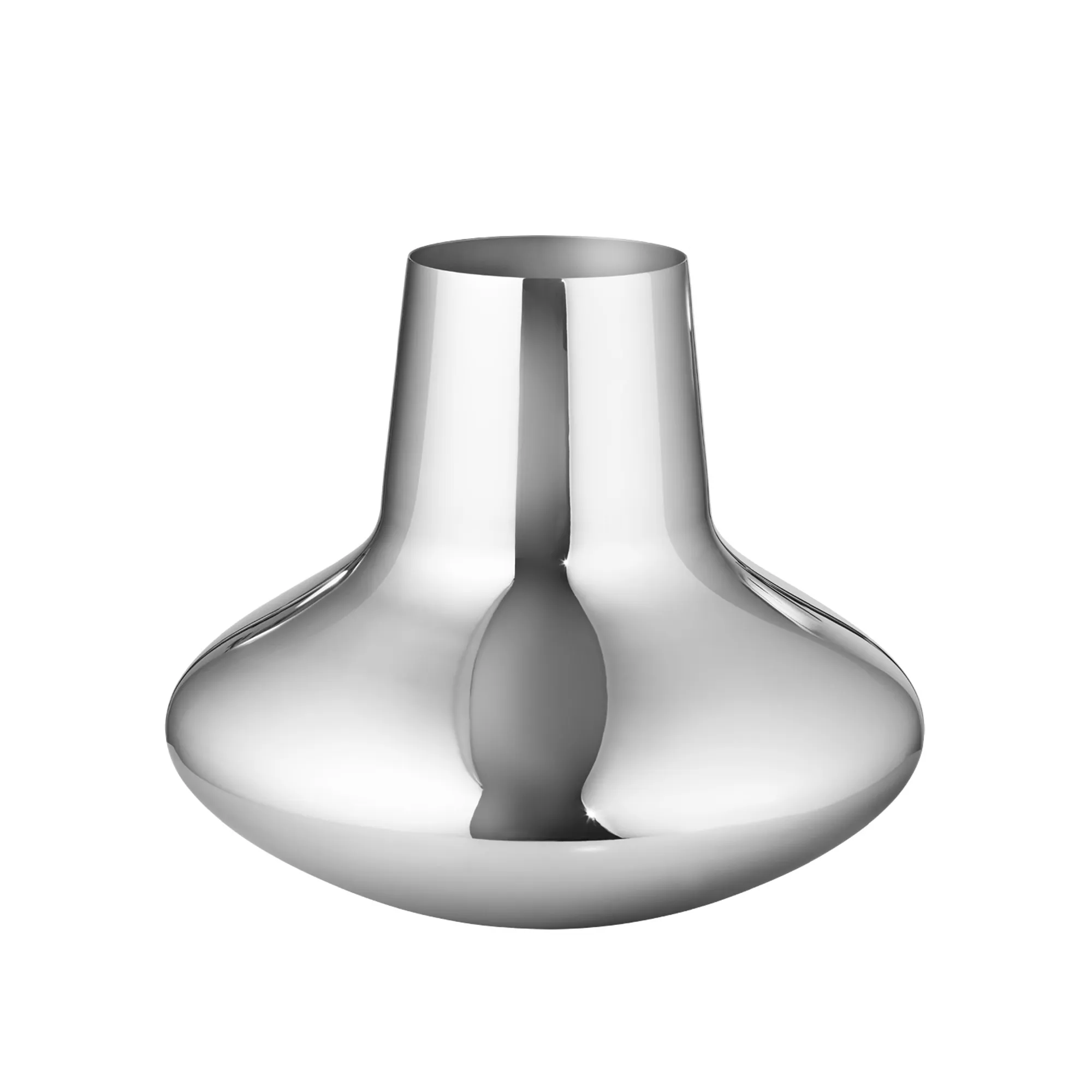 Henning Koppel vase i rustfrit stål - 1