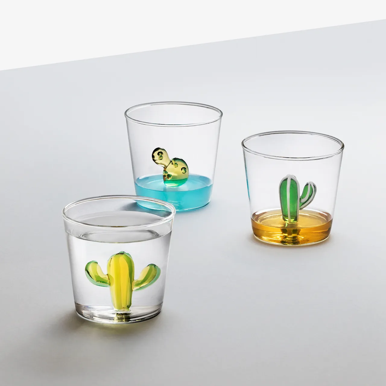 Desert Plant Tumbler Cactus Amber - 35 cl