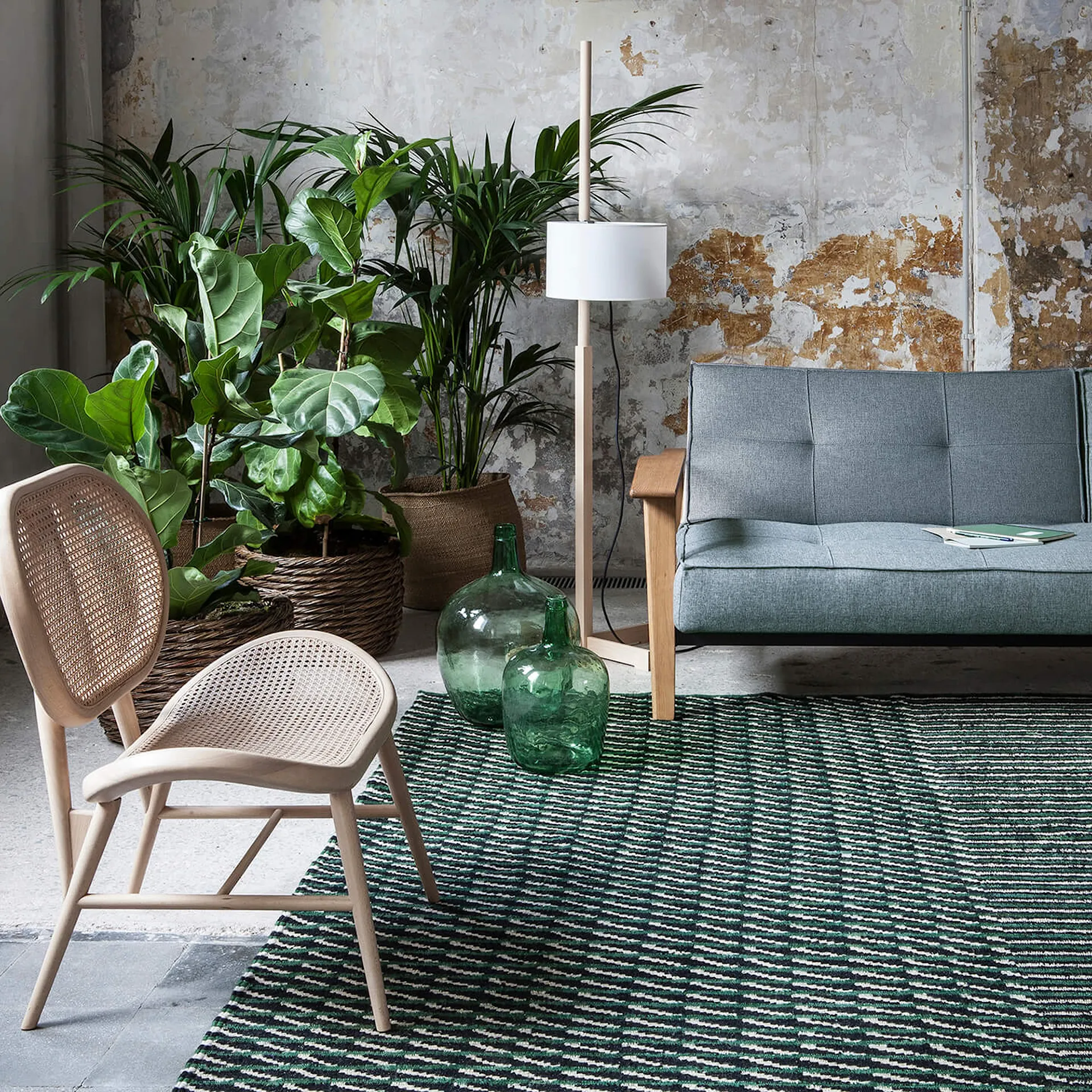 Blur Rug Green - Nanimarquina - Ronan & Erwan Bouroullec - NO GA