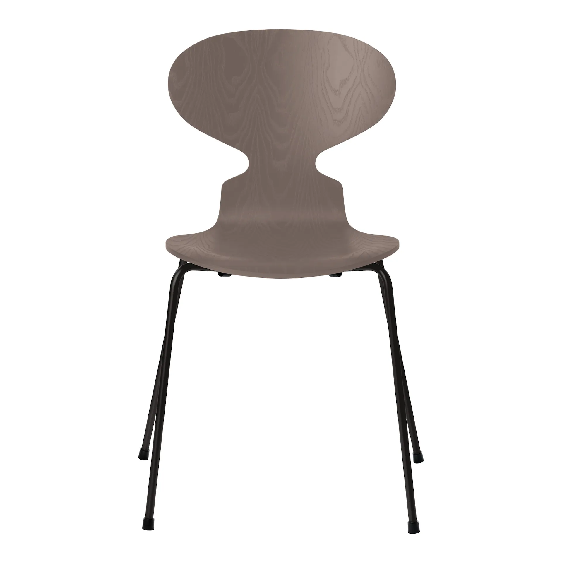 Ant 3101 colored ash veneer steel frame black - Fritz Hansen - Arne Jacobsen - NO GA