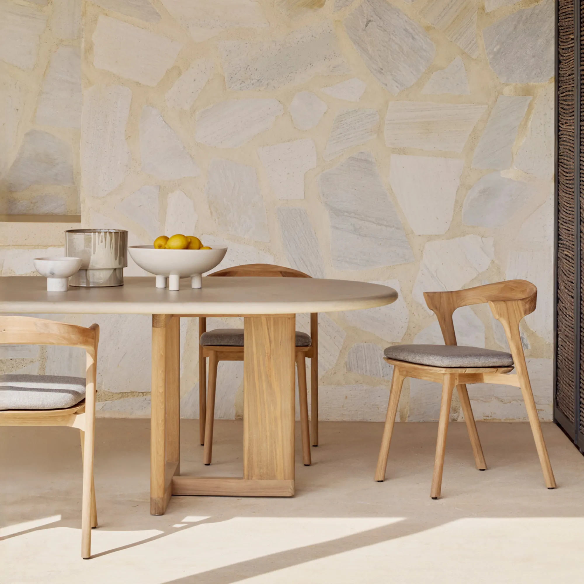 Trestle Outdoor Dining Table - 2