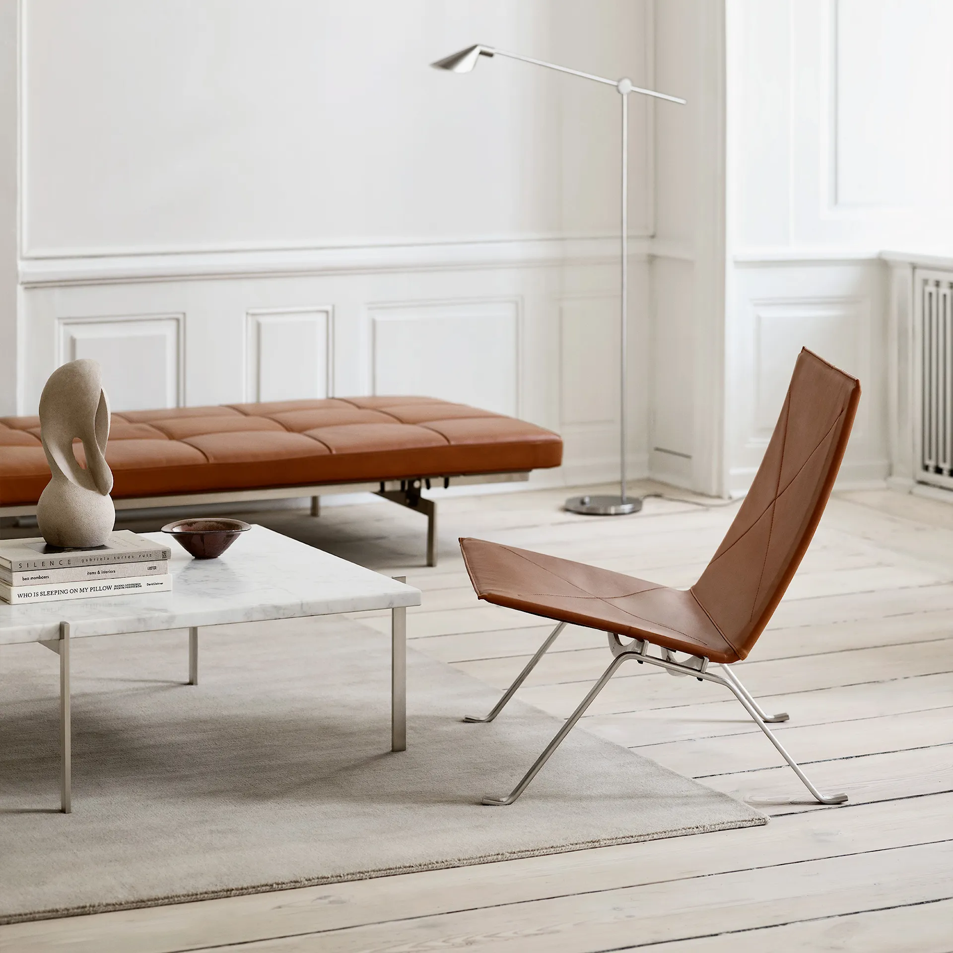 PK22 Armchair Leather - Fritz Hansen - Poul Kjærholm - NO GA