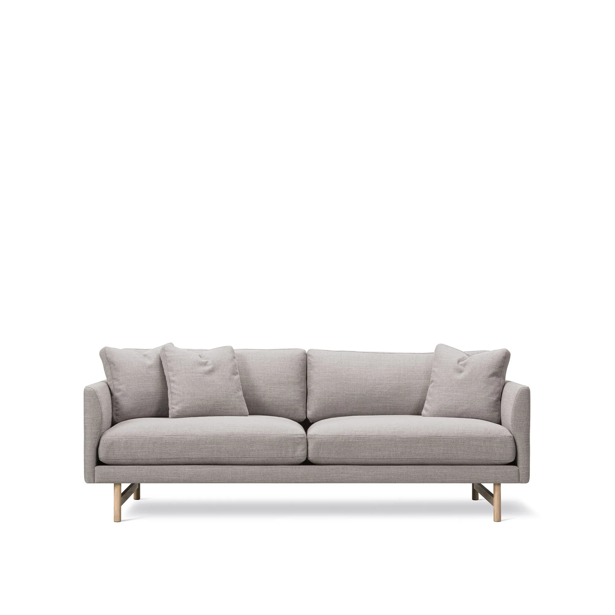 Calmo 2-Seater Sofa Lacquered Oak - 1