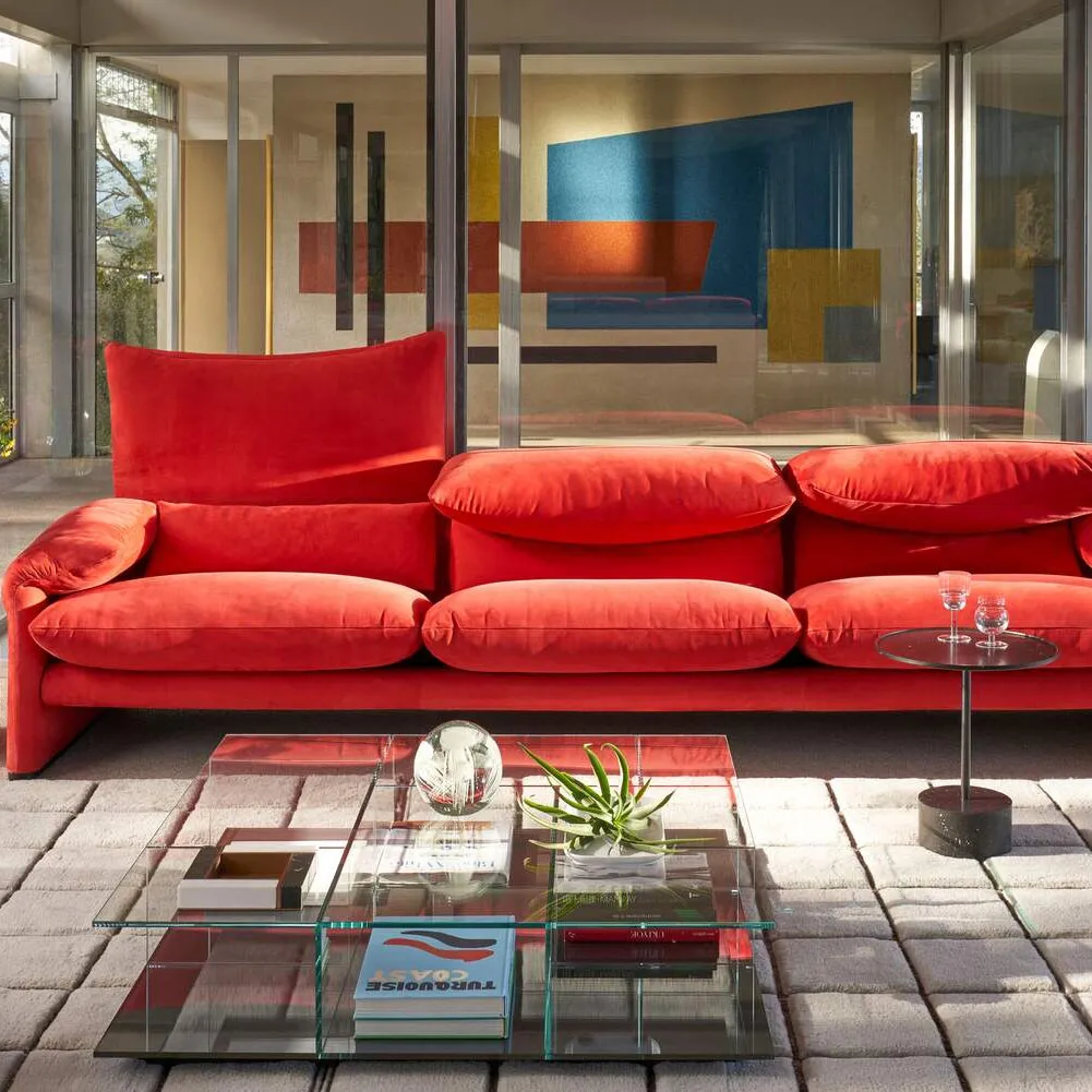 Mex Square Low coffee table 109 × 109 cm - 2