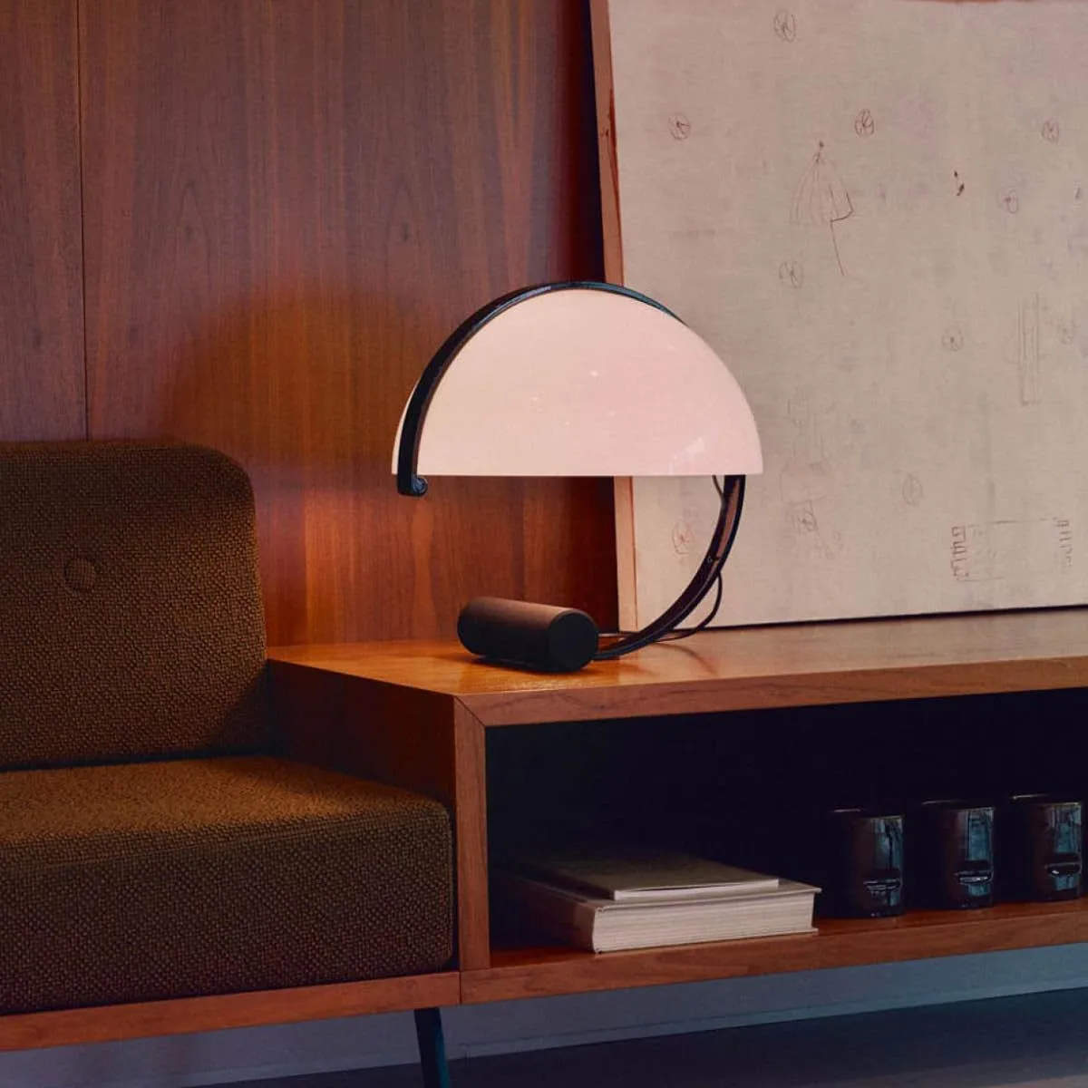 Meta bordlampe - 3