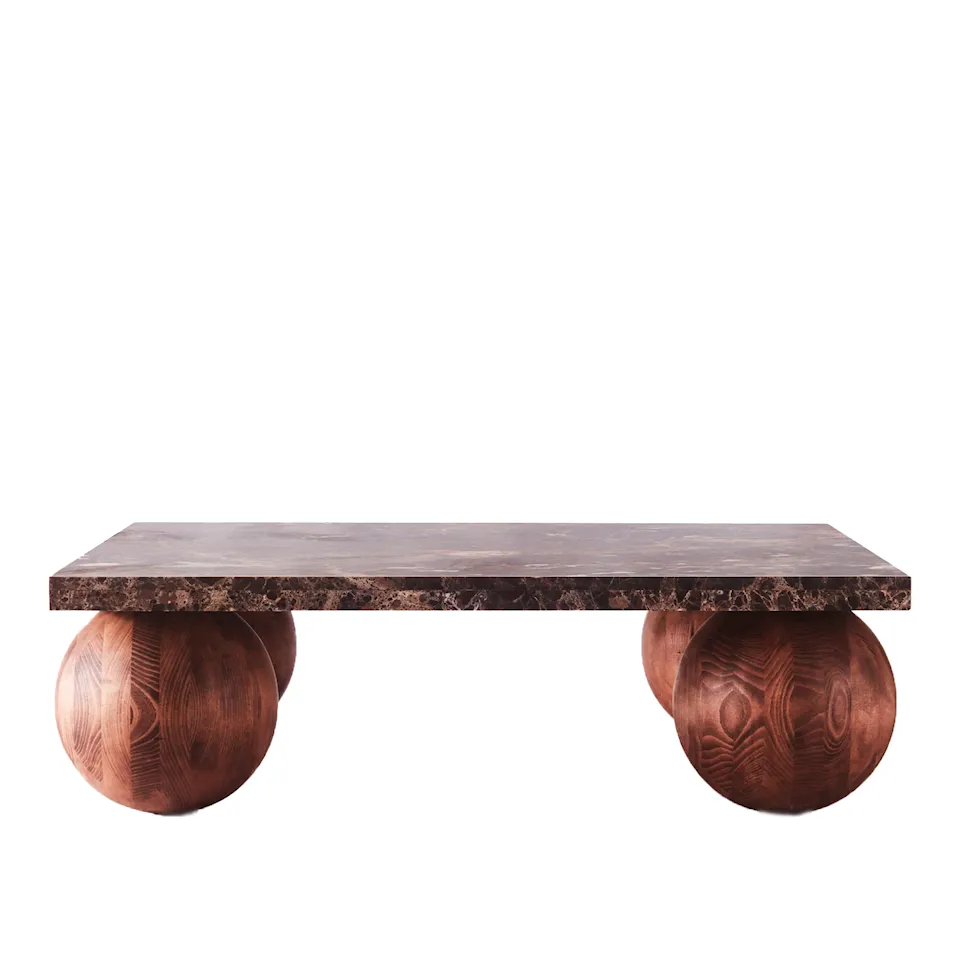 Sphere Sofa Table 120X120 - Dark Emprador