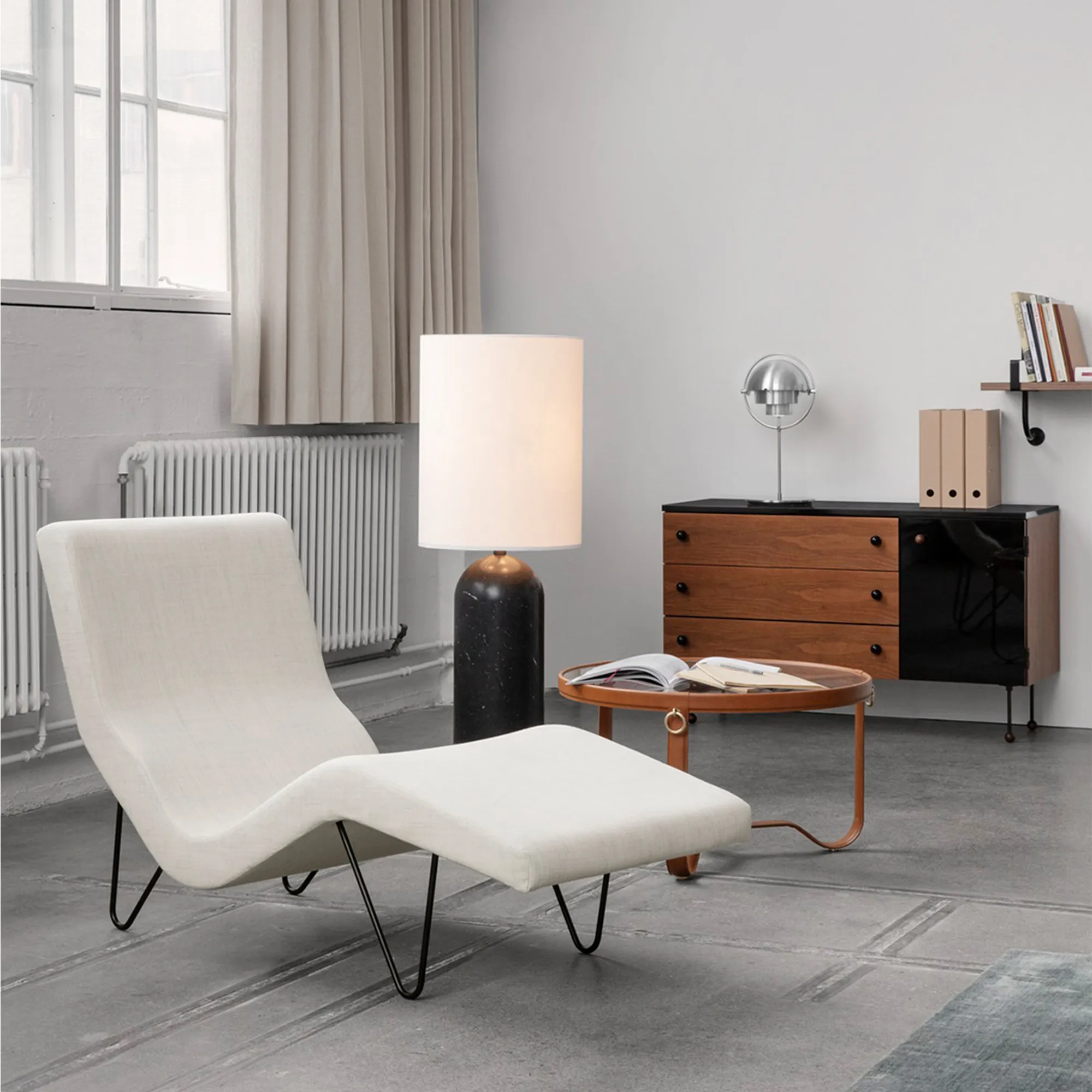 Adnet Coffee Table Ø100 cm - 2