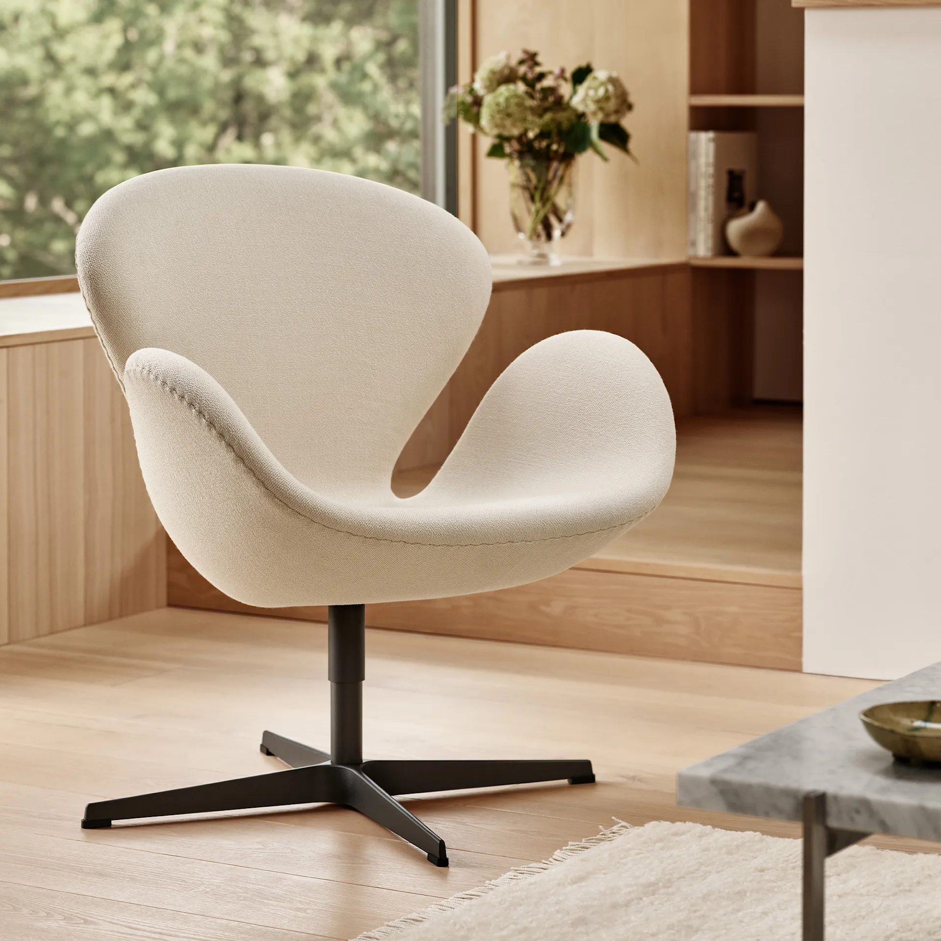 3320 Swan Armchair - Fritz Hansen - Arne Jacobsen - NO GA