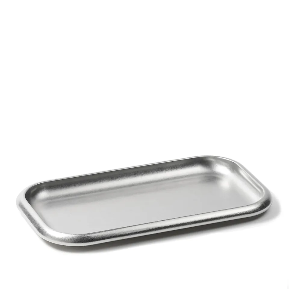 Small Steel Serving Tray - Stonewashed