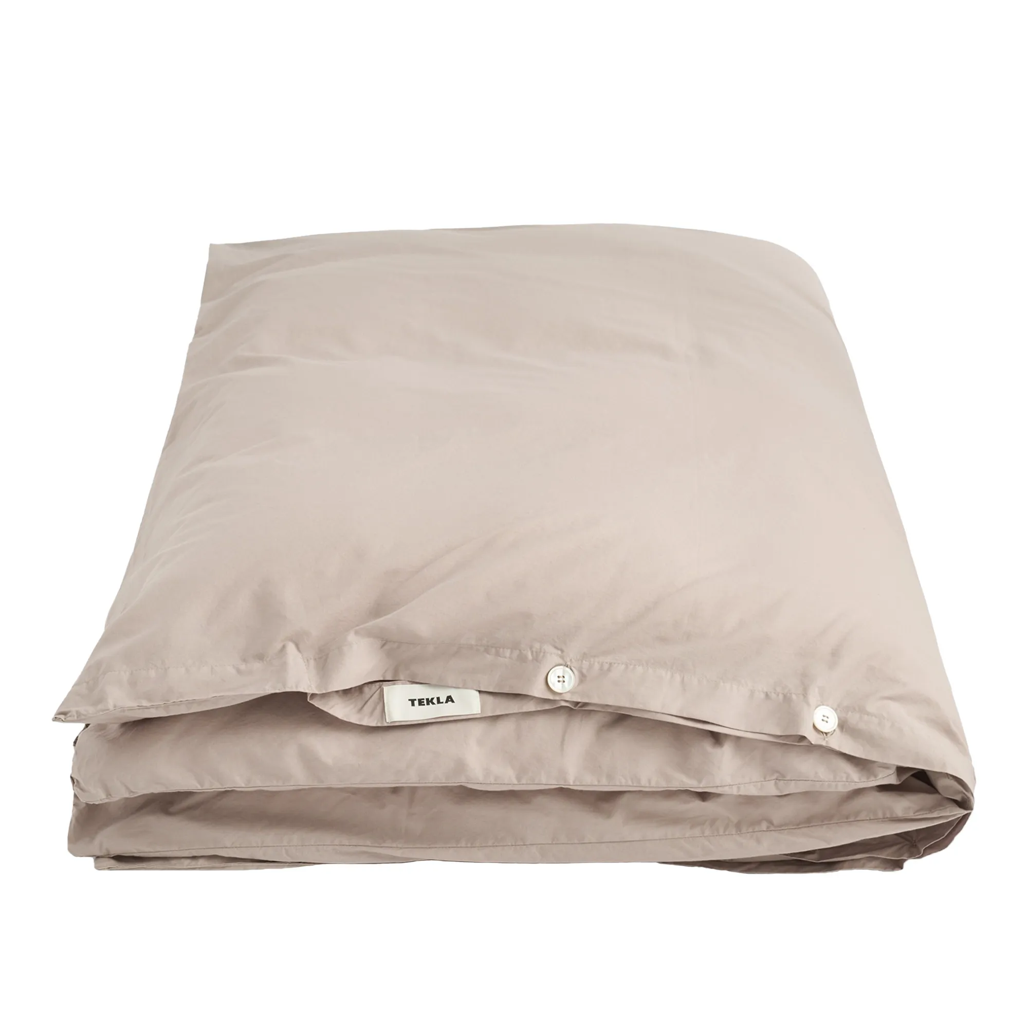 Percale Solid Clay dynebetræk - 1