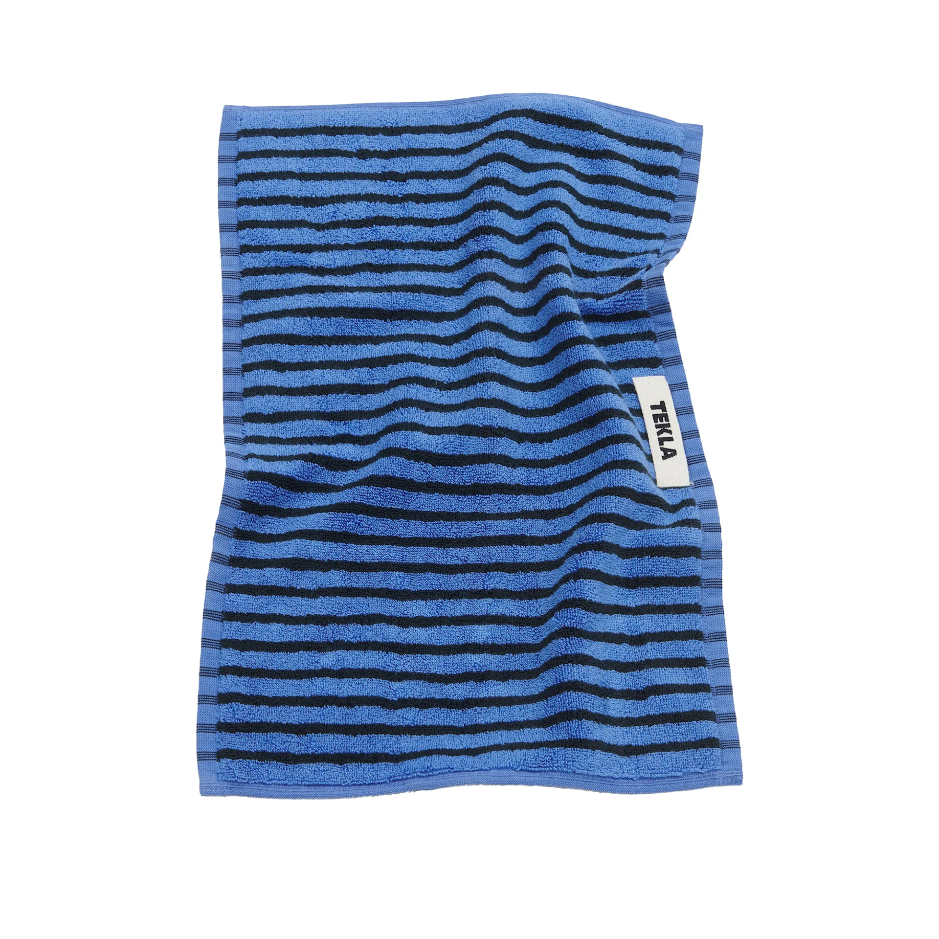 Terry Towel Striped Blue  Black - TEKLA - NO GA