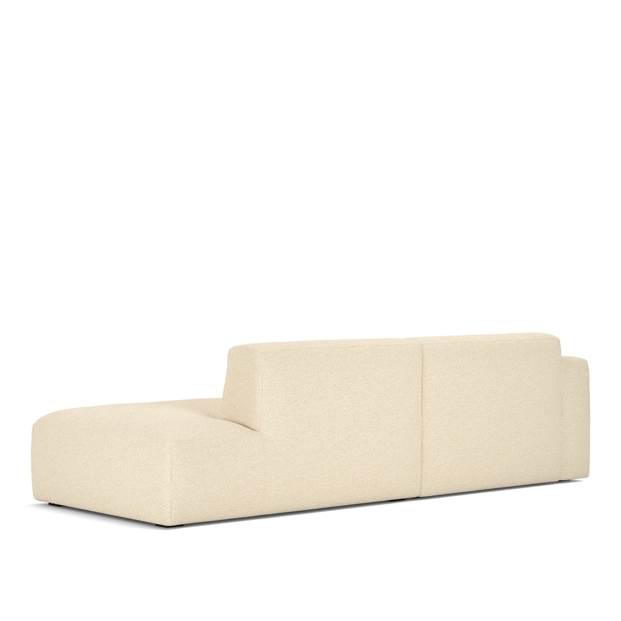 Brick 2-Seater Chaise Lounge Open End Right - 7