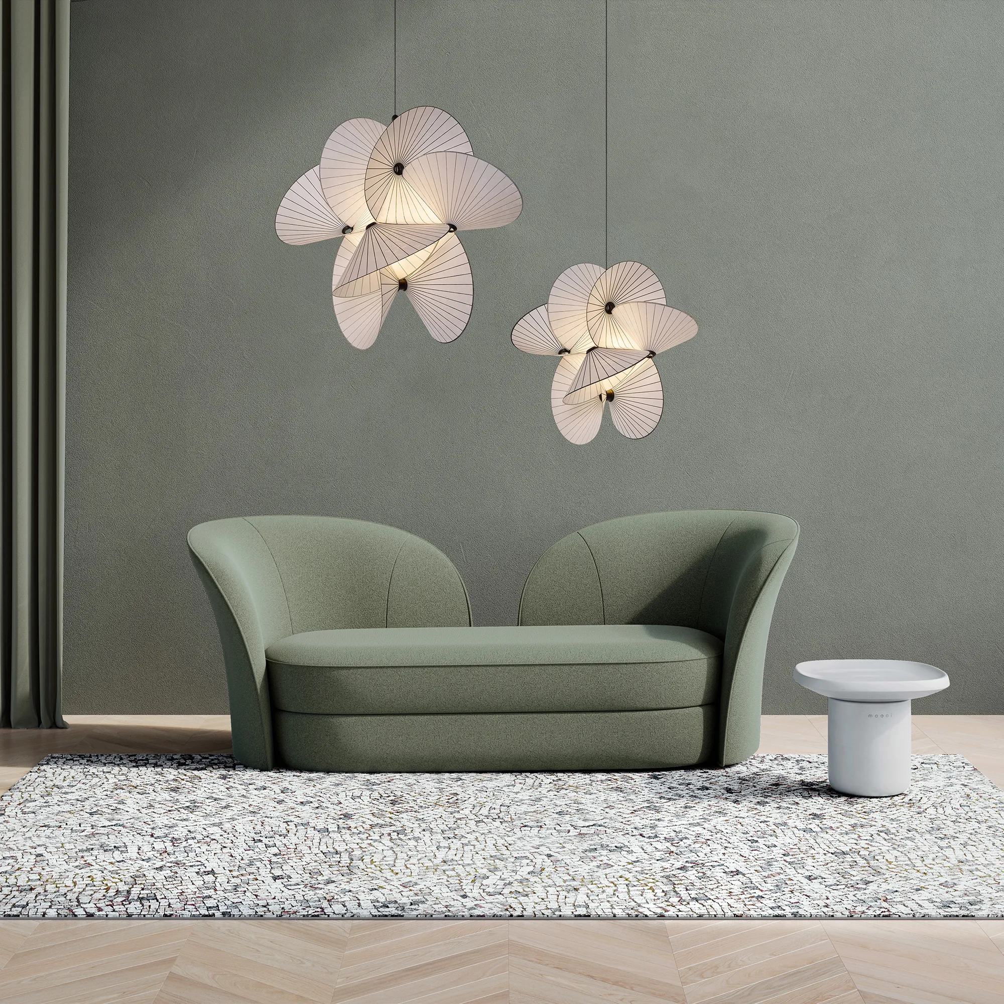 Serpentine Light plafondlamp 8 Large - 2