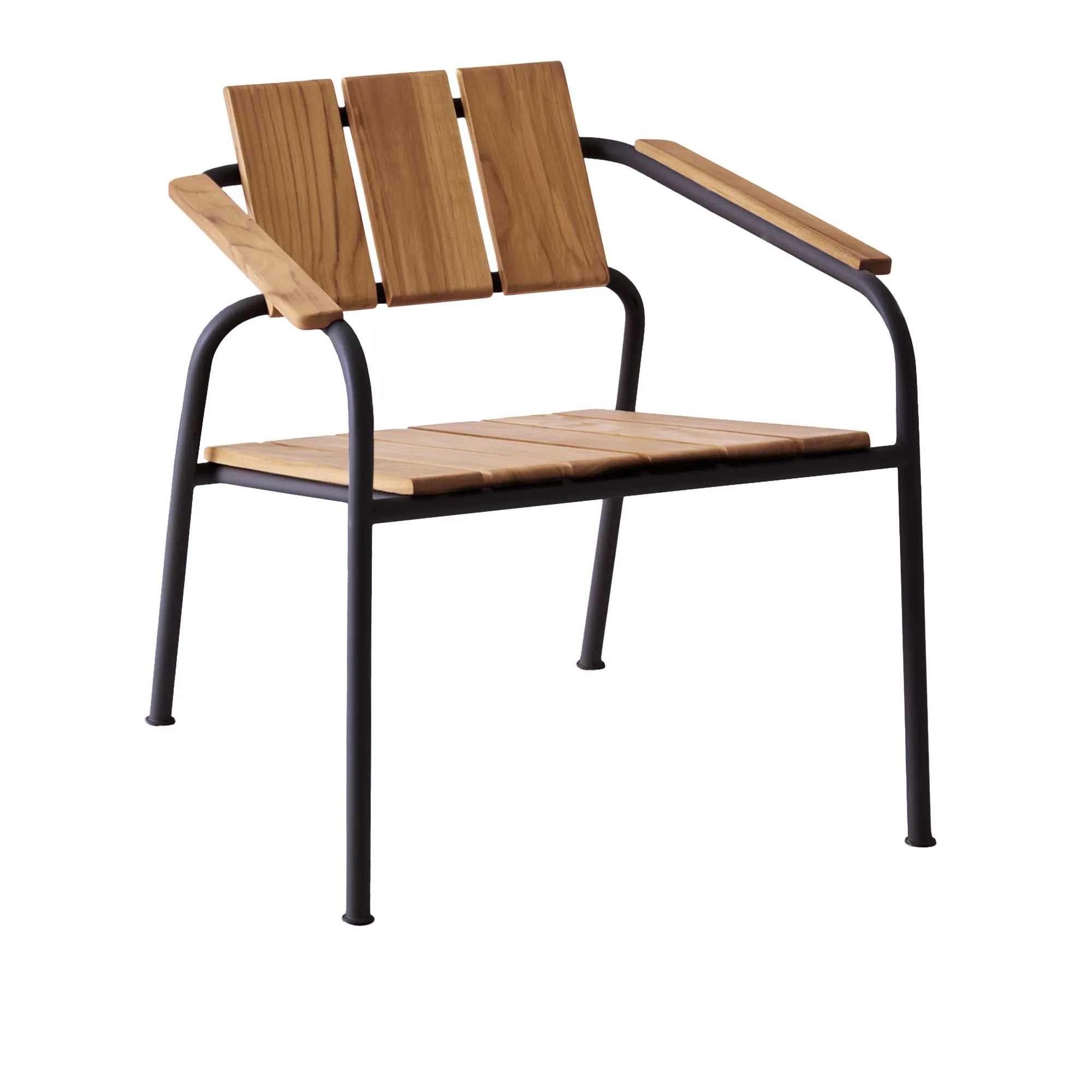 Kallio outdoor lounge chair & footrest