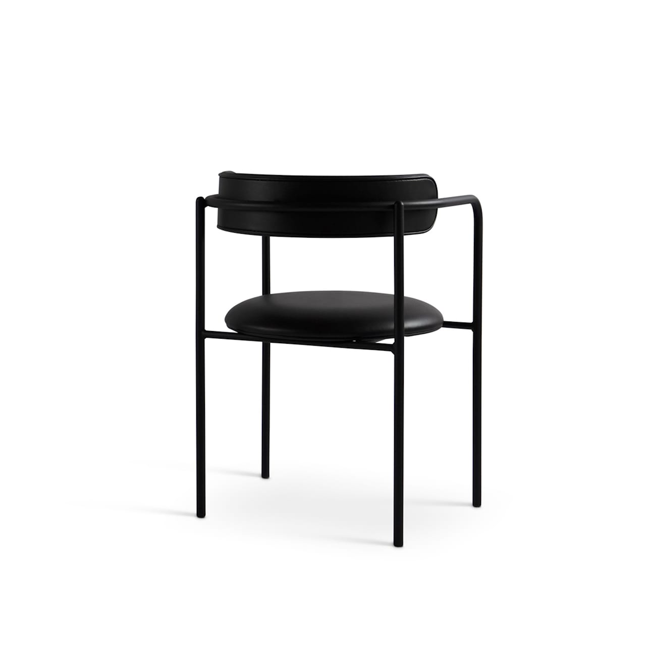 FF Chair Rounded Black Legs