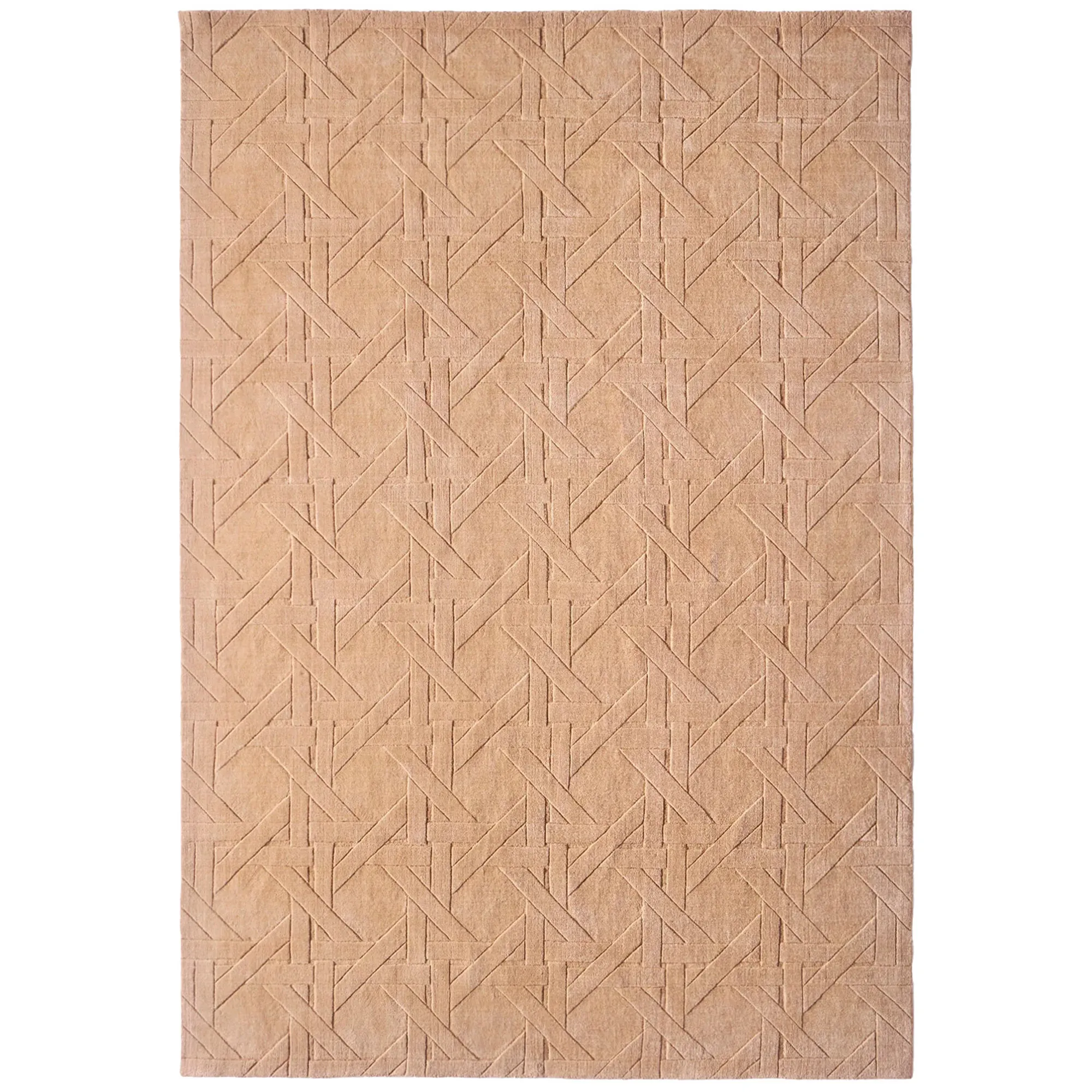 Manuela Warm Vanilla Wool Rug - 1