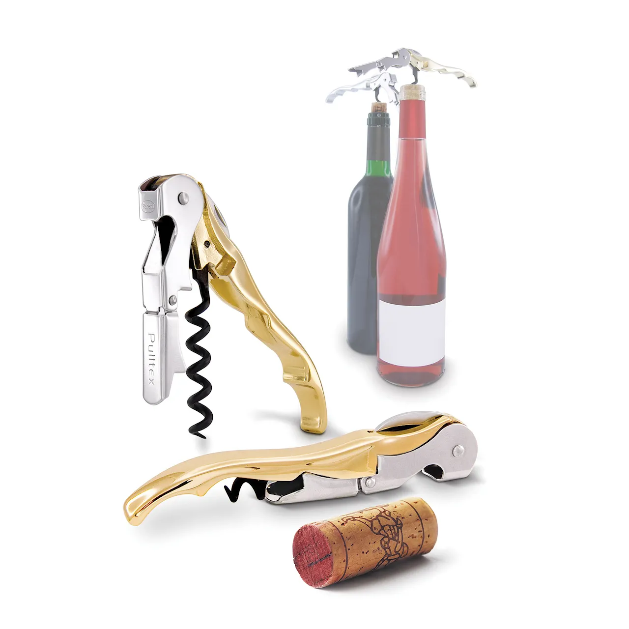 Pulltaps Classic Gold Corkscrew